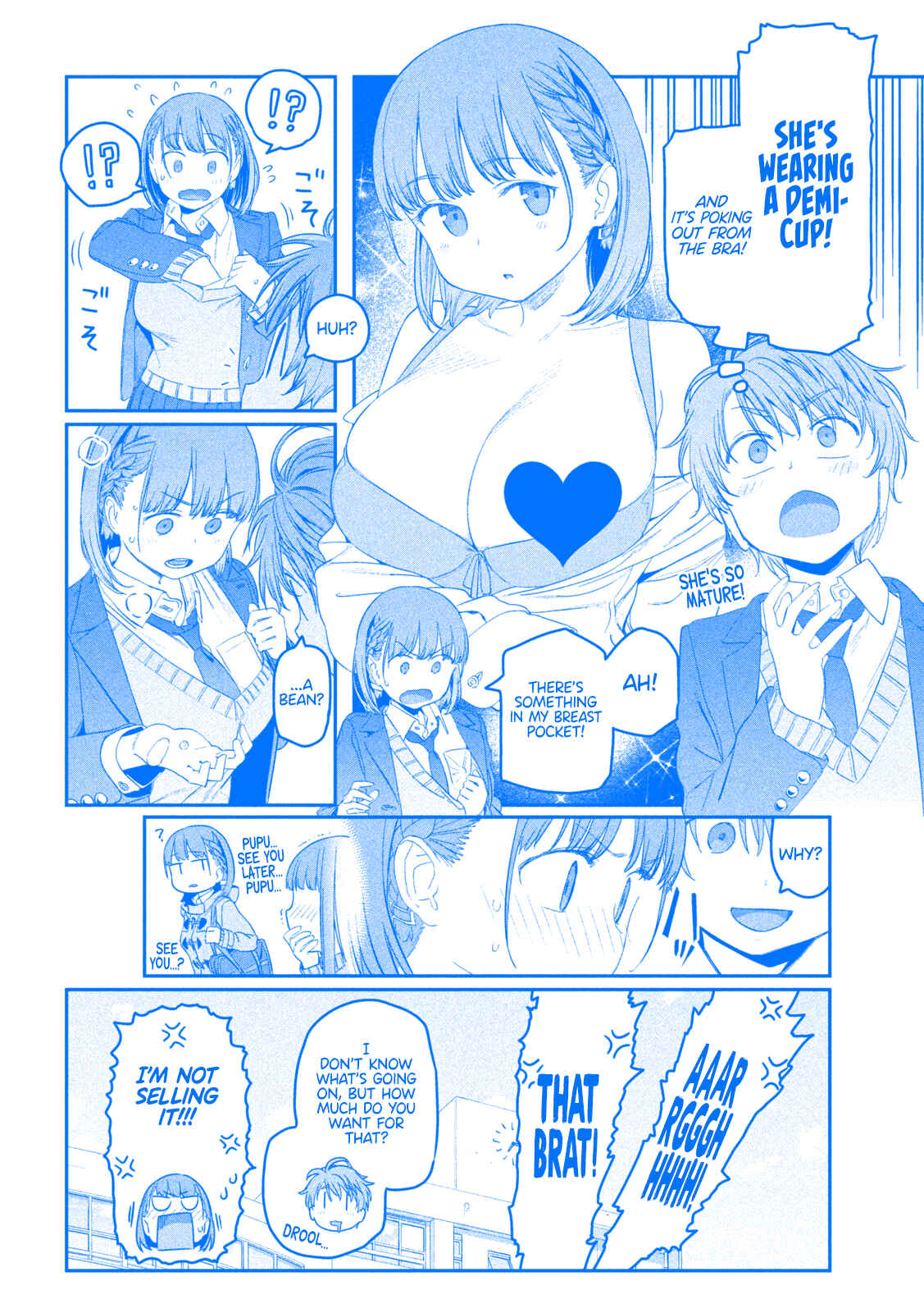 Page 9 Chapter 22 Getsuyoubi no Tawawa (Blue) (Fan Colored)