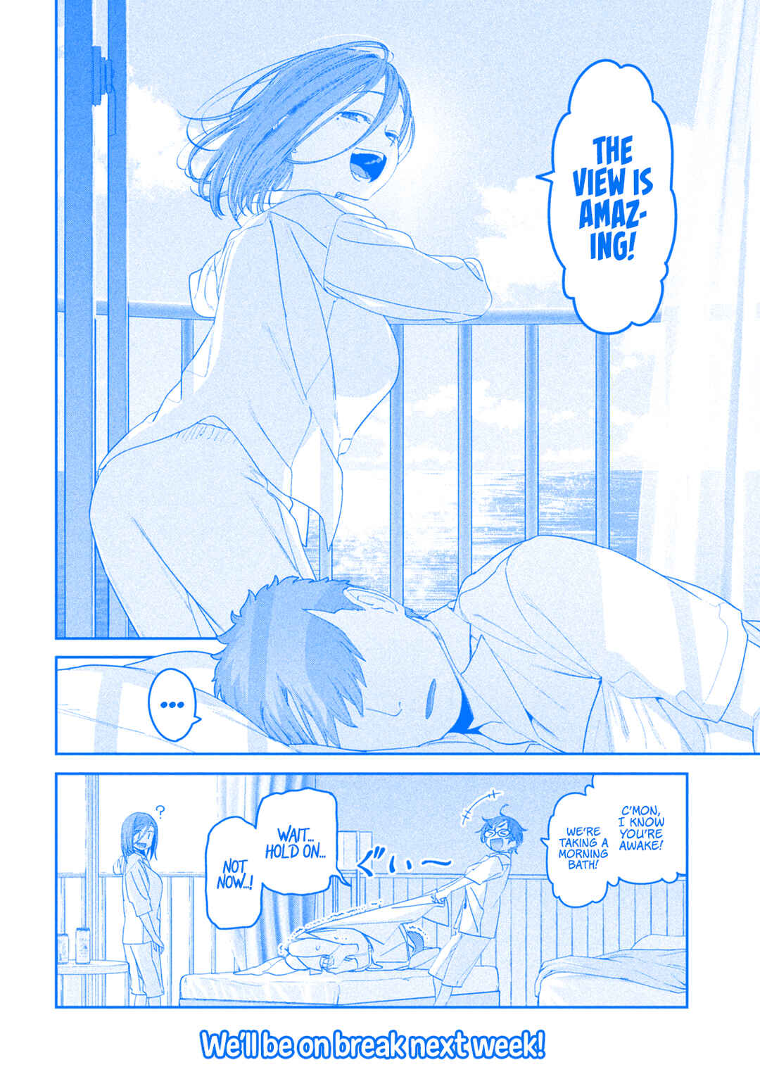 Page 13 Chapter 60 Getsuyoubi no Tawawa (Blue) (Fan Colored)