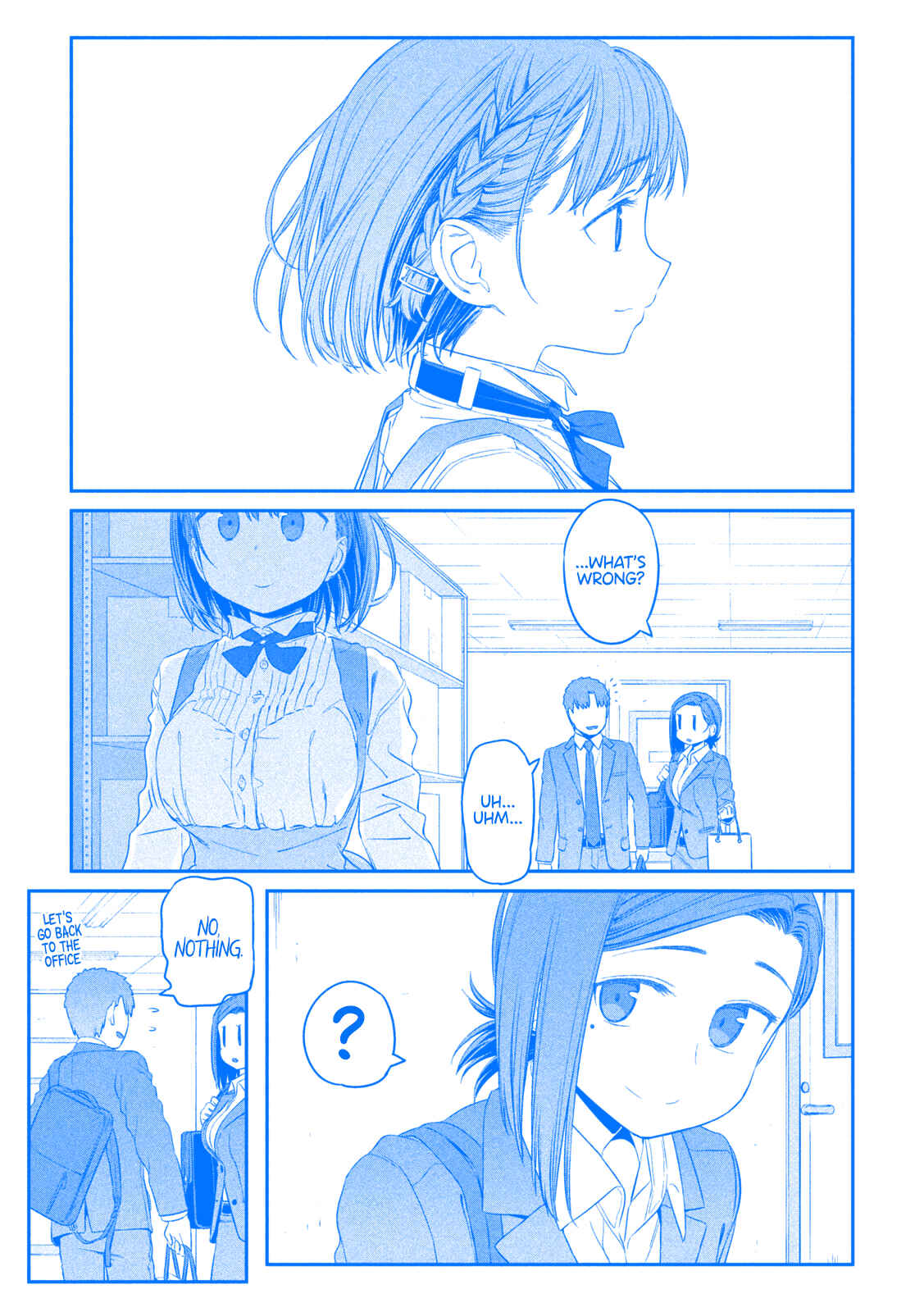 Page 8 Chapter 7 Getsuyoubi no Tawawa (Blue) (Fan Colored)