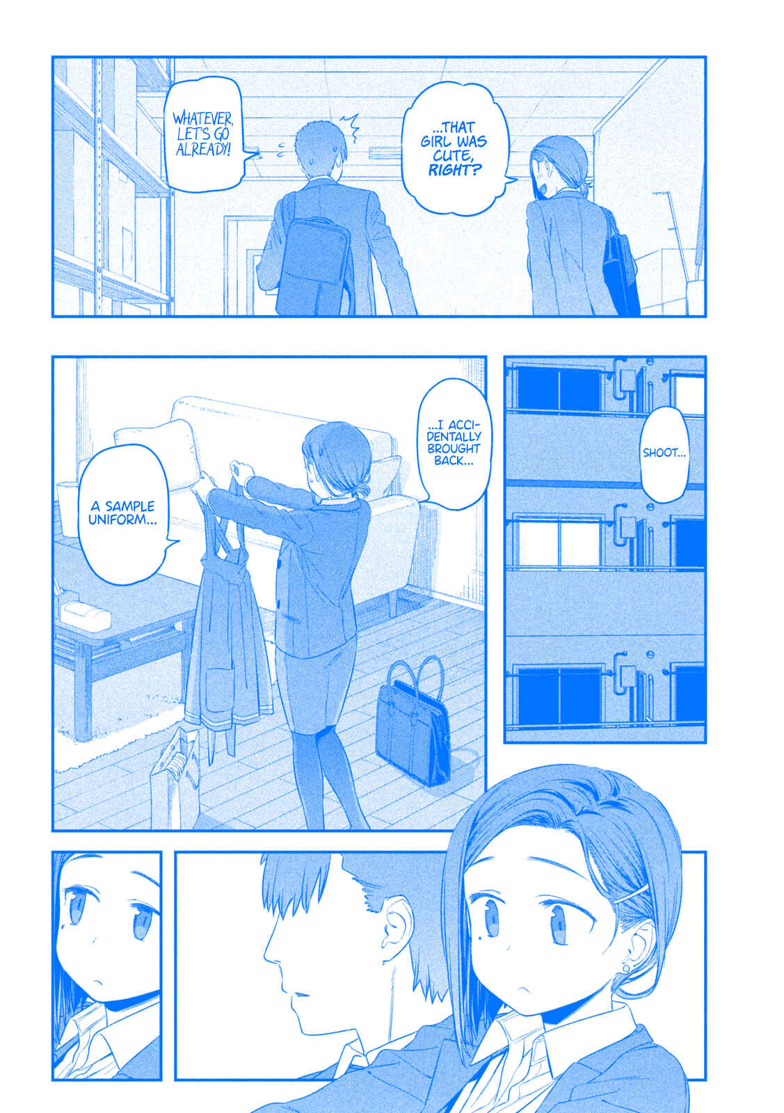 Page 9 Chapter 7 Getsuyoubi no Tawawa (Blue) (Fan Colored)
