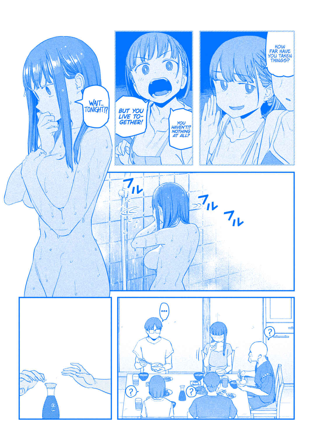 Page 11 Chapter 64 Getsuyoubi no Tawawa (Blue) (Fan Colored)