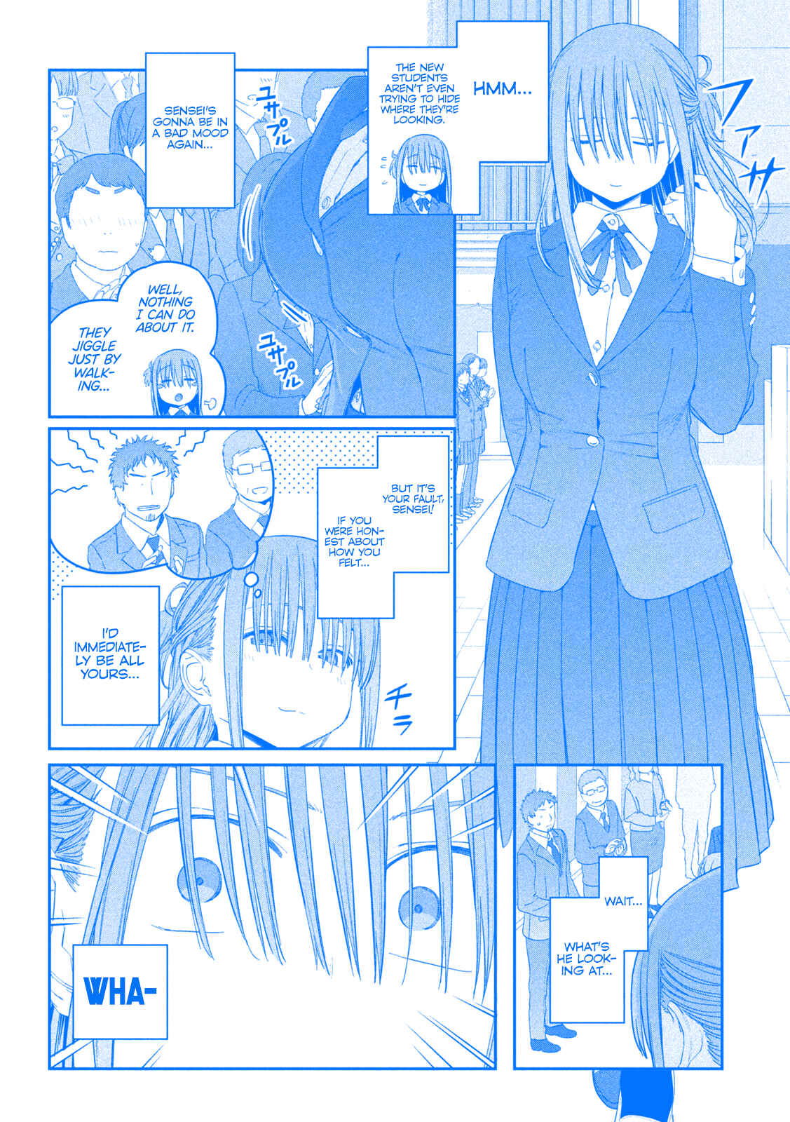 Page 3 Chapter 20 Getsuyoubi no Tawawa (Blue) (Fan Colored)