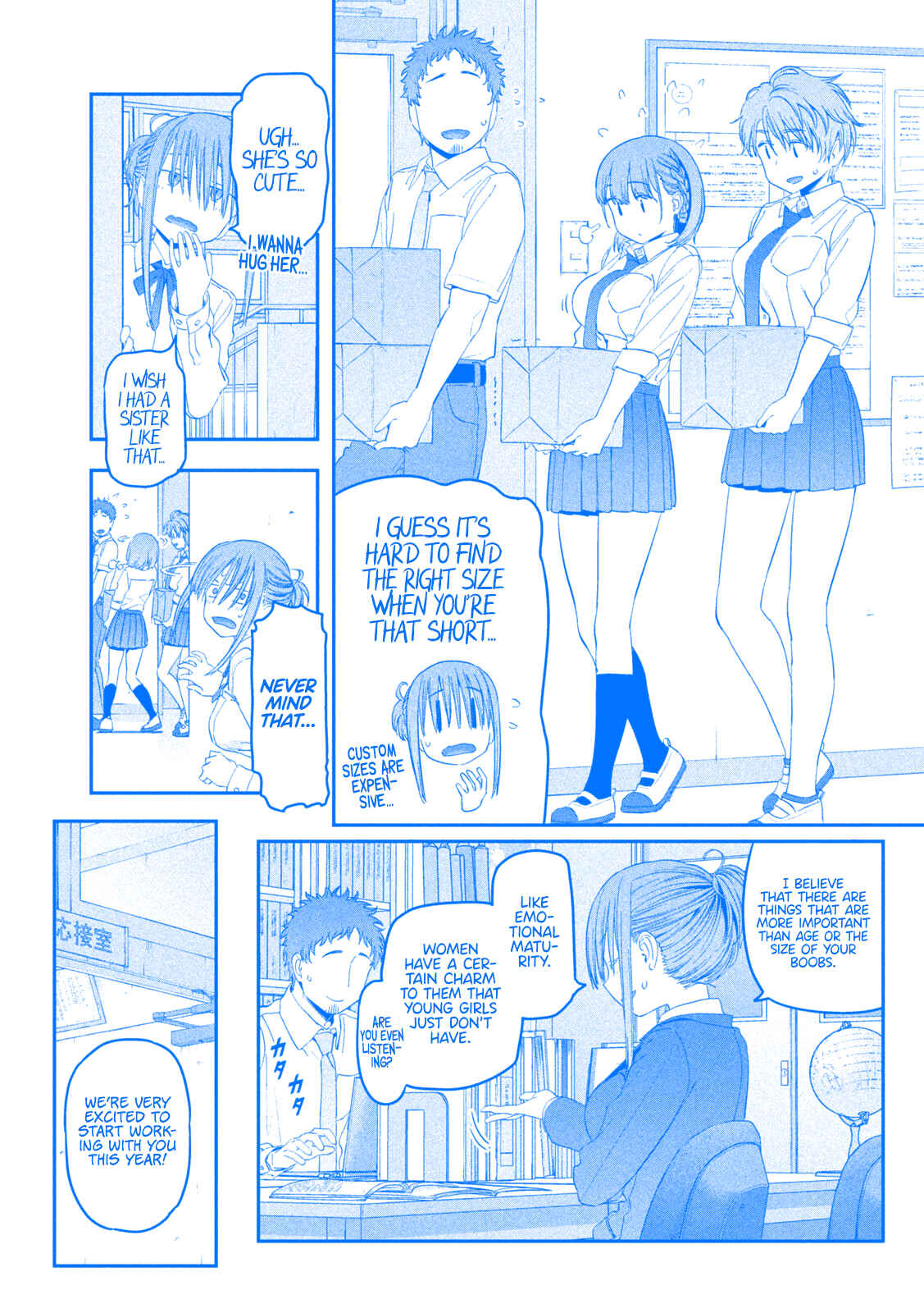 Page 6 Chapter 20 Getsuyoubi no Tawawa (Blue) (Fan Colored)