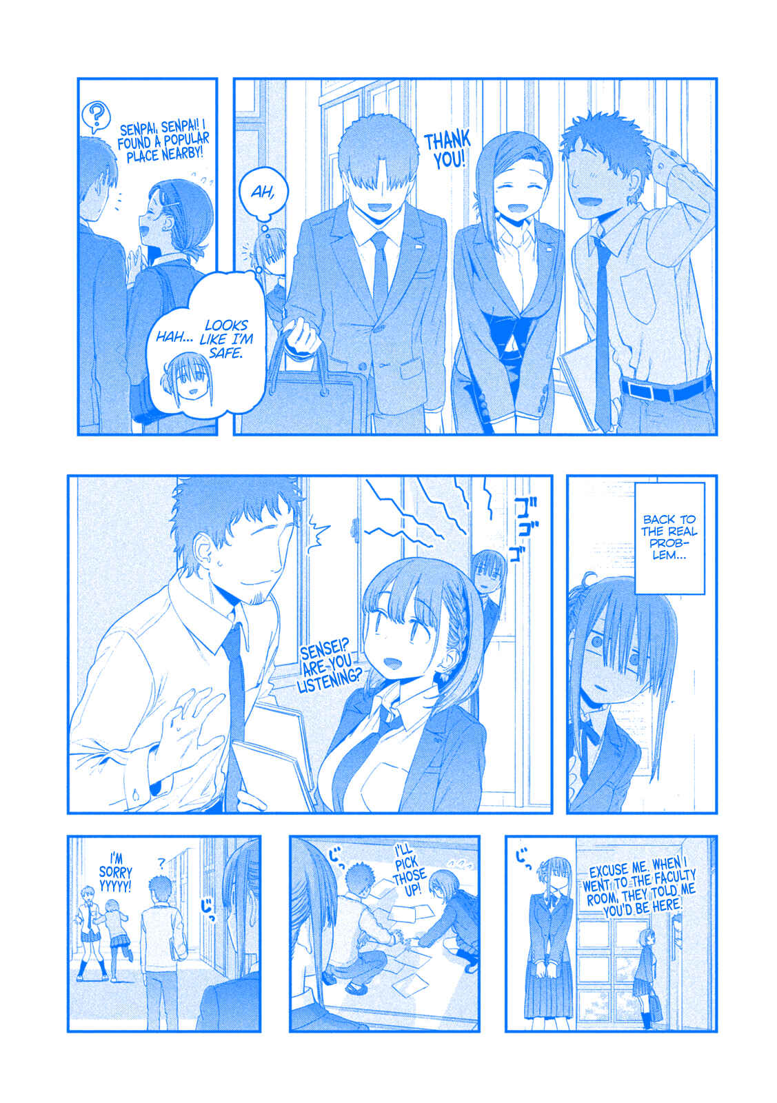 Page 8 Chapter 20 Getsuyoubi no Tawawa (Blue) (Fan Colored)