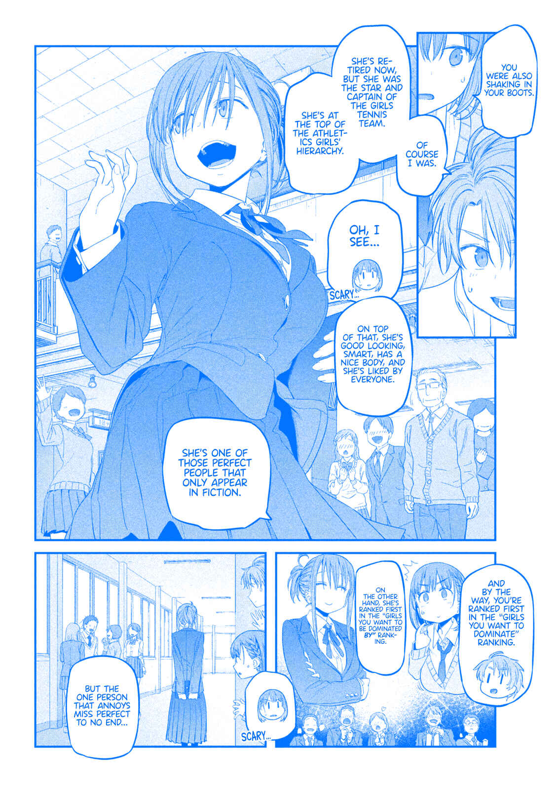 Page 11 Chapter 11 Getsuyoubi no Tawawa (Blue) (Fan Colored)