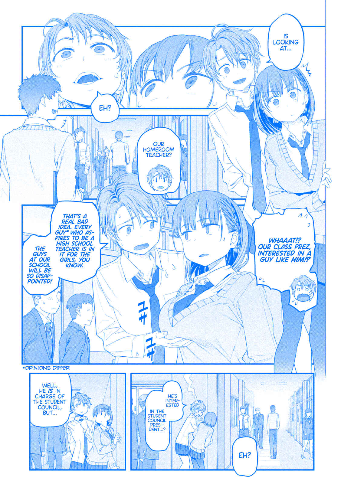Page 7 Chapter 11 Getsuyoubi no Tawawa (Blue) (Fan Colored)