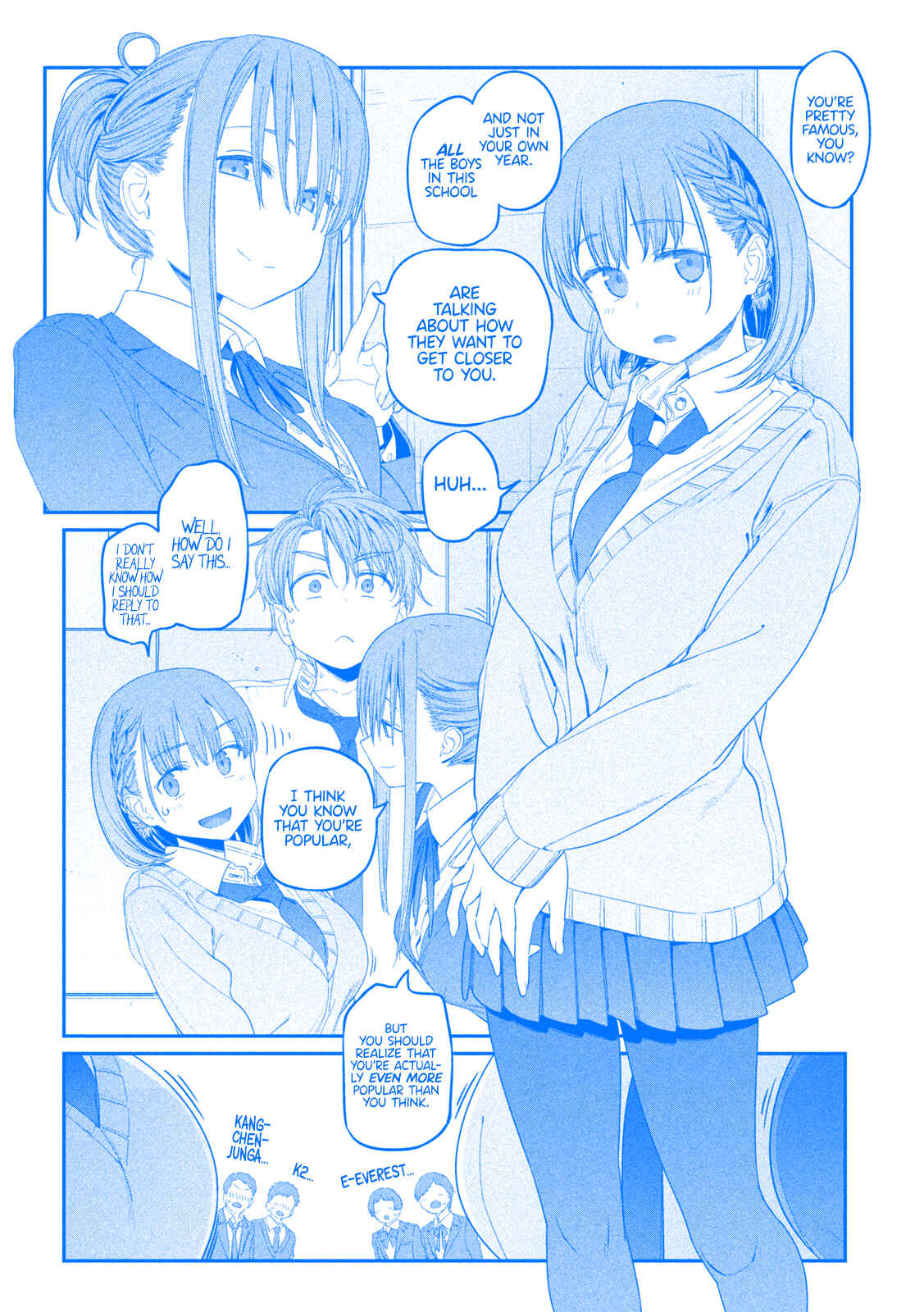 Page 9 Chapter 11 Getsuyoubi no Tawawa (Blue) (Fan Colored)