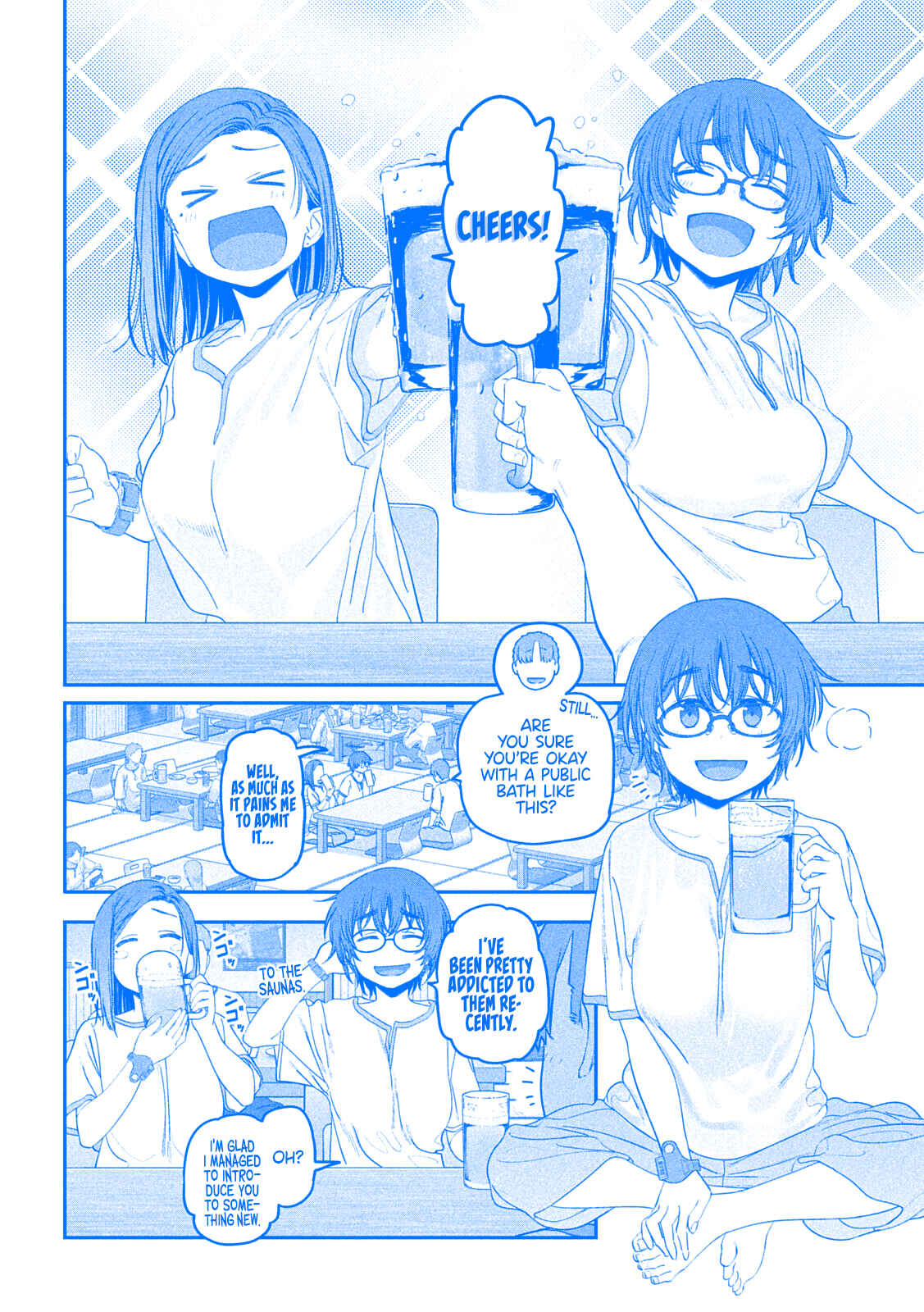 Page 8 Chapter 51 Getsuyoubi no Tawawa (Blue) (Fan Colored)