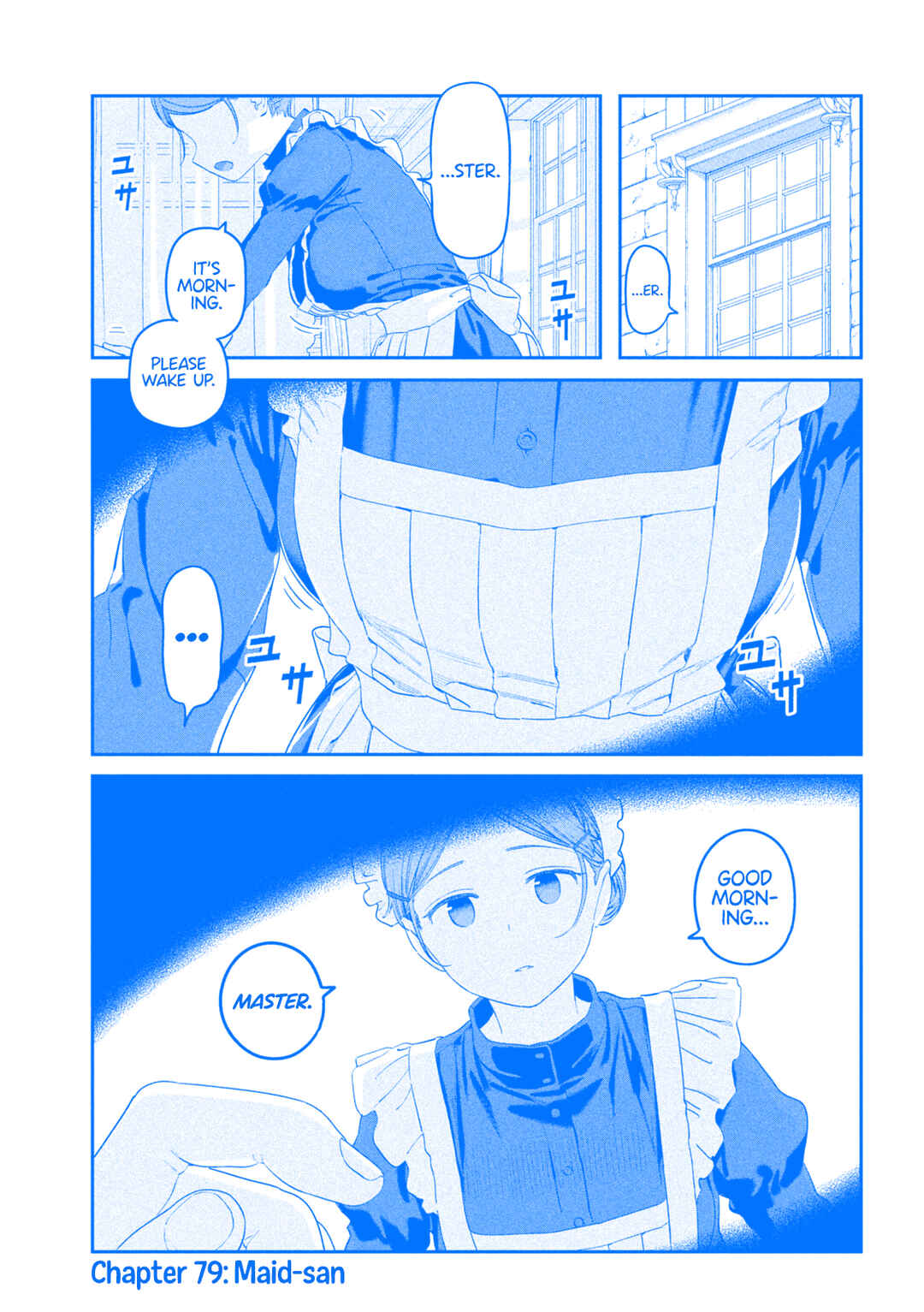Page 3 Chapter 79 Getsuyoubi no Tawawa (Blue) (Fan Colored)
