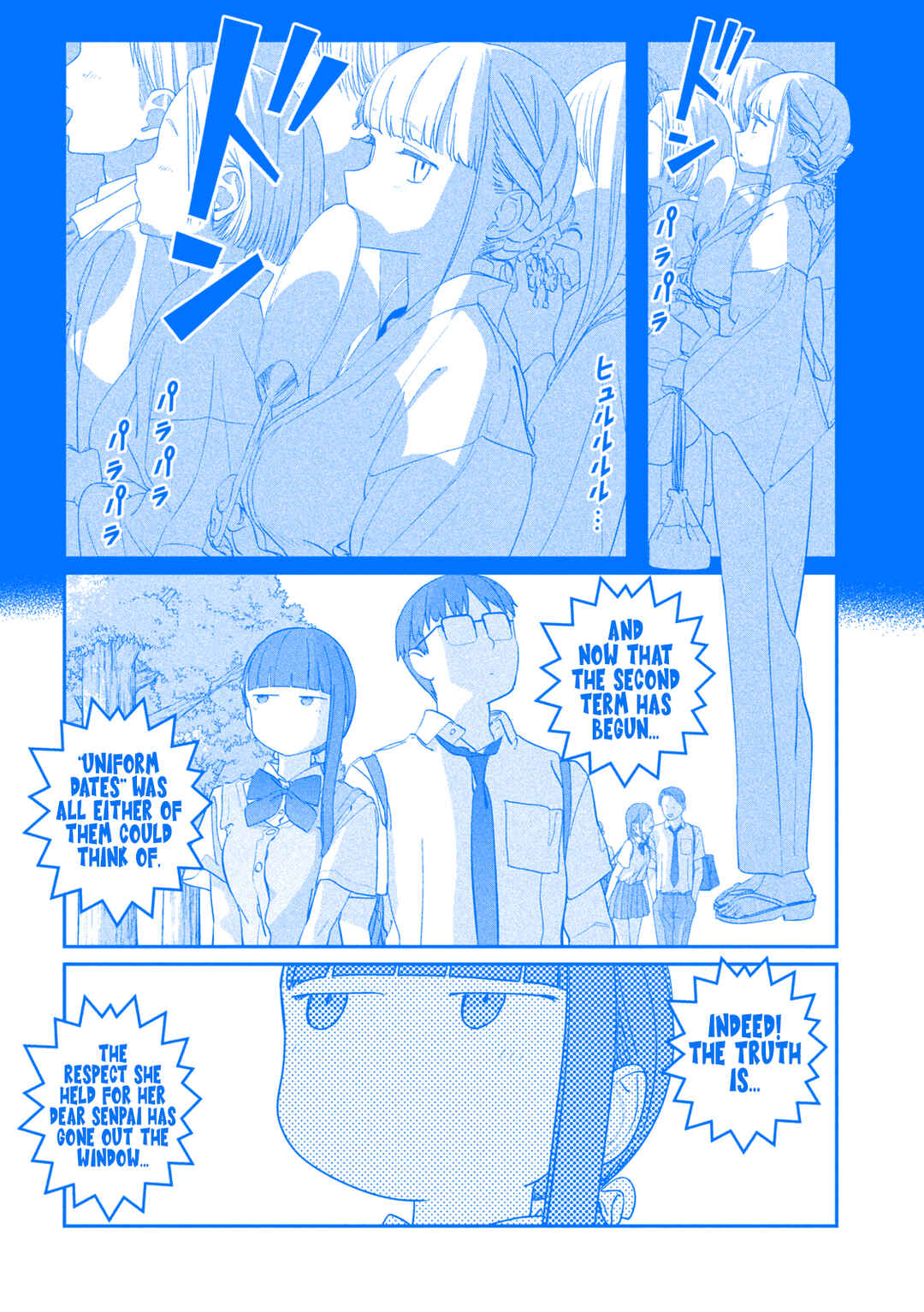Page 5 Chapter 73 Getsuyoubi no Tawawa (Blue) (Fan Colored)
