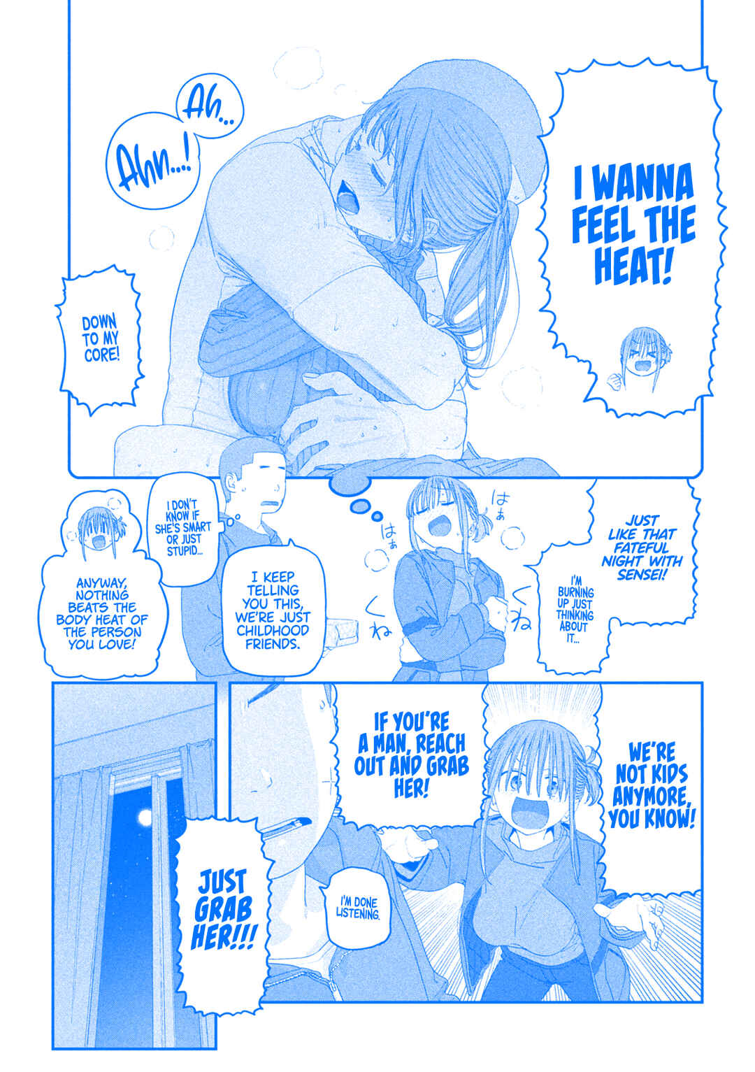 Page 10 Chapter 122 Getsuyoubi no Tawawa (Blue) (Fan Colored)