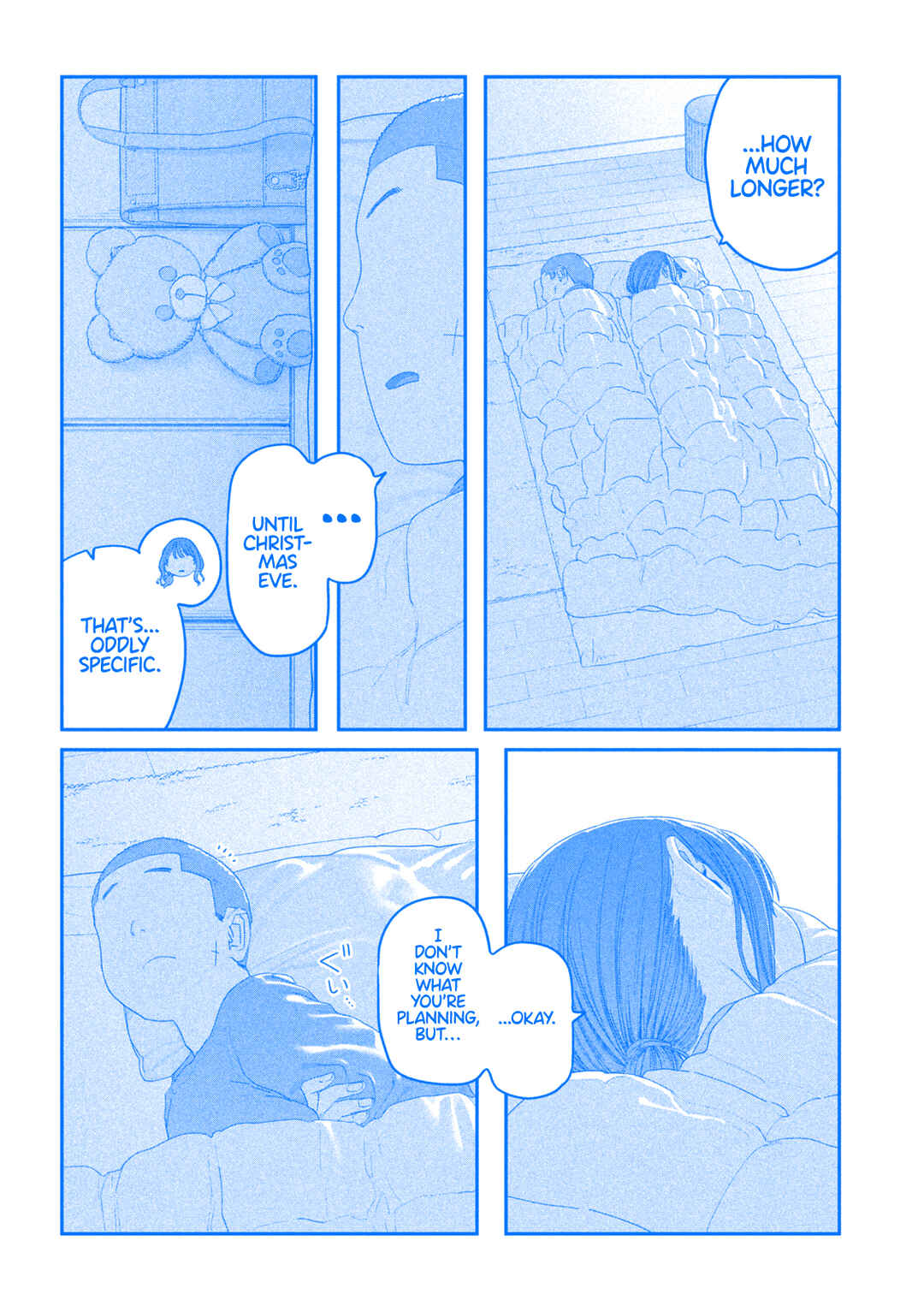 Page 13 Chapter 122 Getsuyoubi no Tawawa (Blue) (Fan Colored)