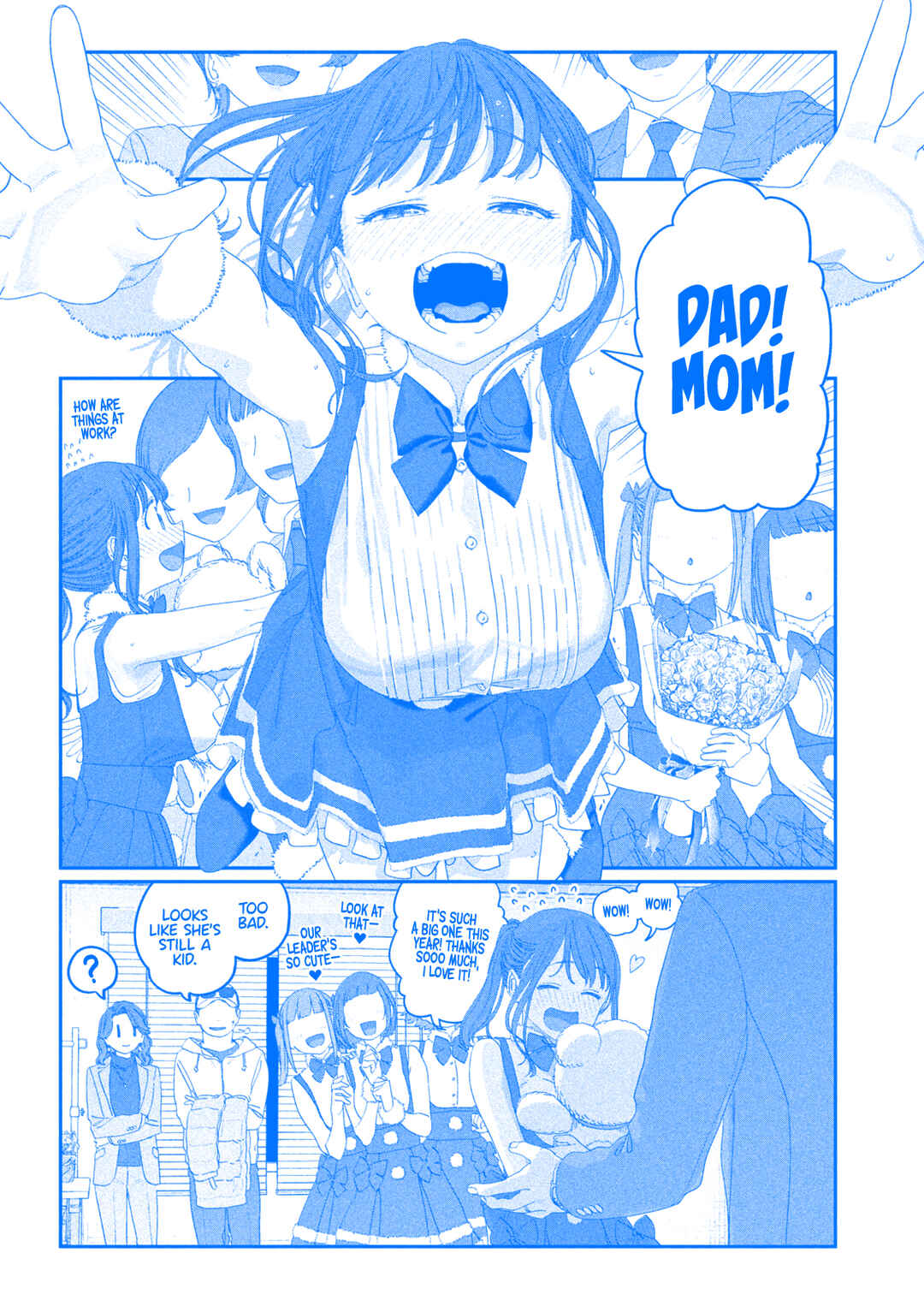 Page 17 Chapter 122 Getsuyoubi no Tawawa (Blue) (Fan Colored)