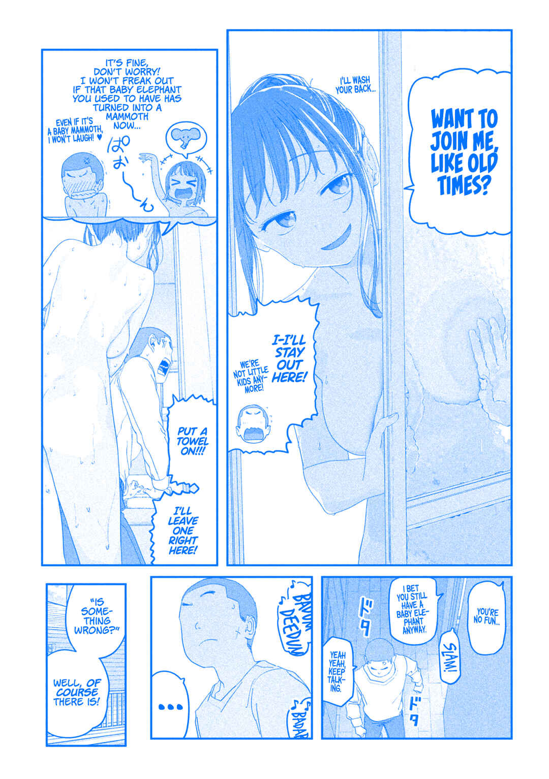 Page 8 Chapter 122 Getsuyoubi no Tawawa (Blue) (Fan Colored)