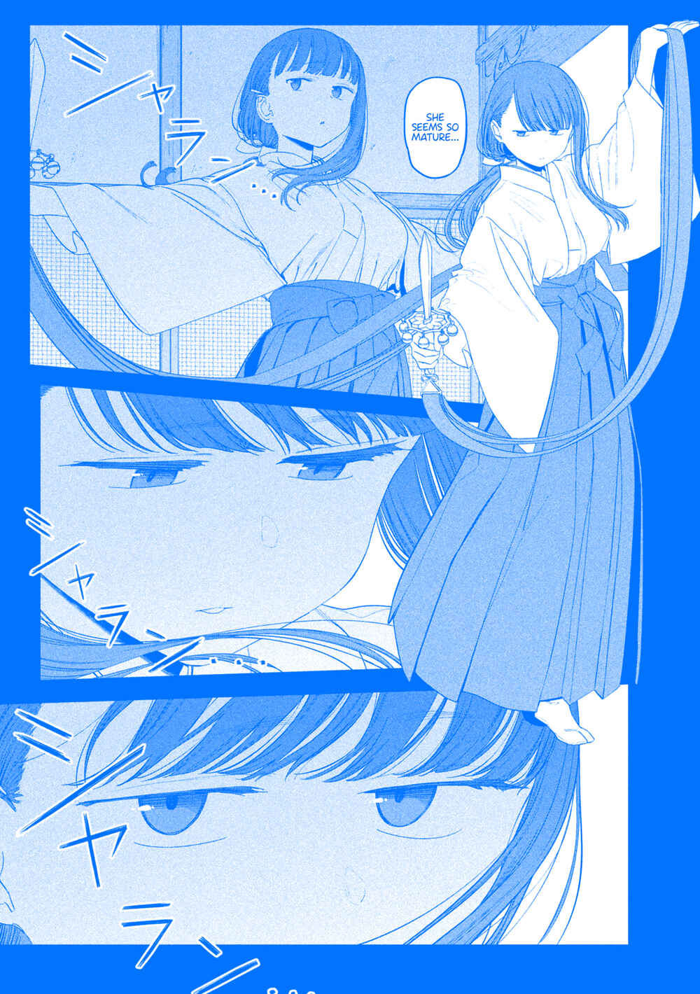 Page 11 Chapter 53 Getsuyoubi no Tawawa (Blue) (Fan Colored)