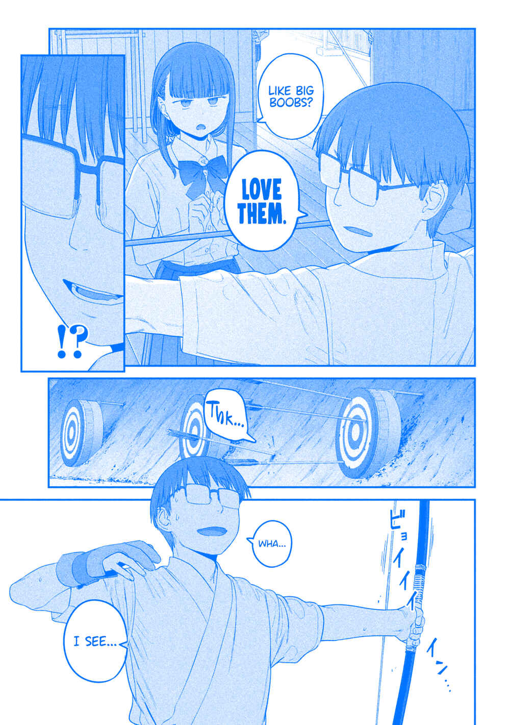 Page 15 Chapter 53 Getsuyoubi no Tawawa (Blue) (Fan Colored)