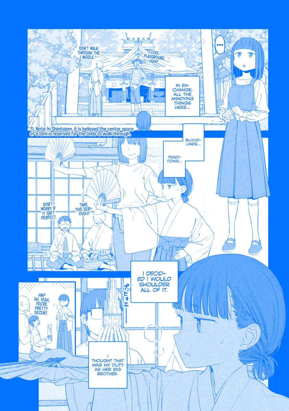 Page 3 Chapter 53 Getsuyoubi no Tawawa (Blue) (Fan Colored)