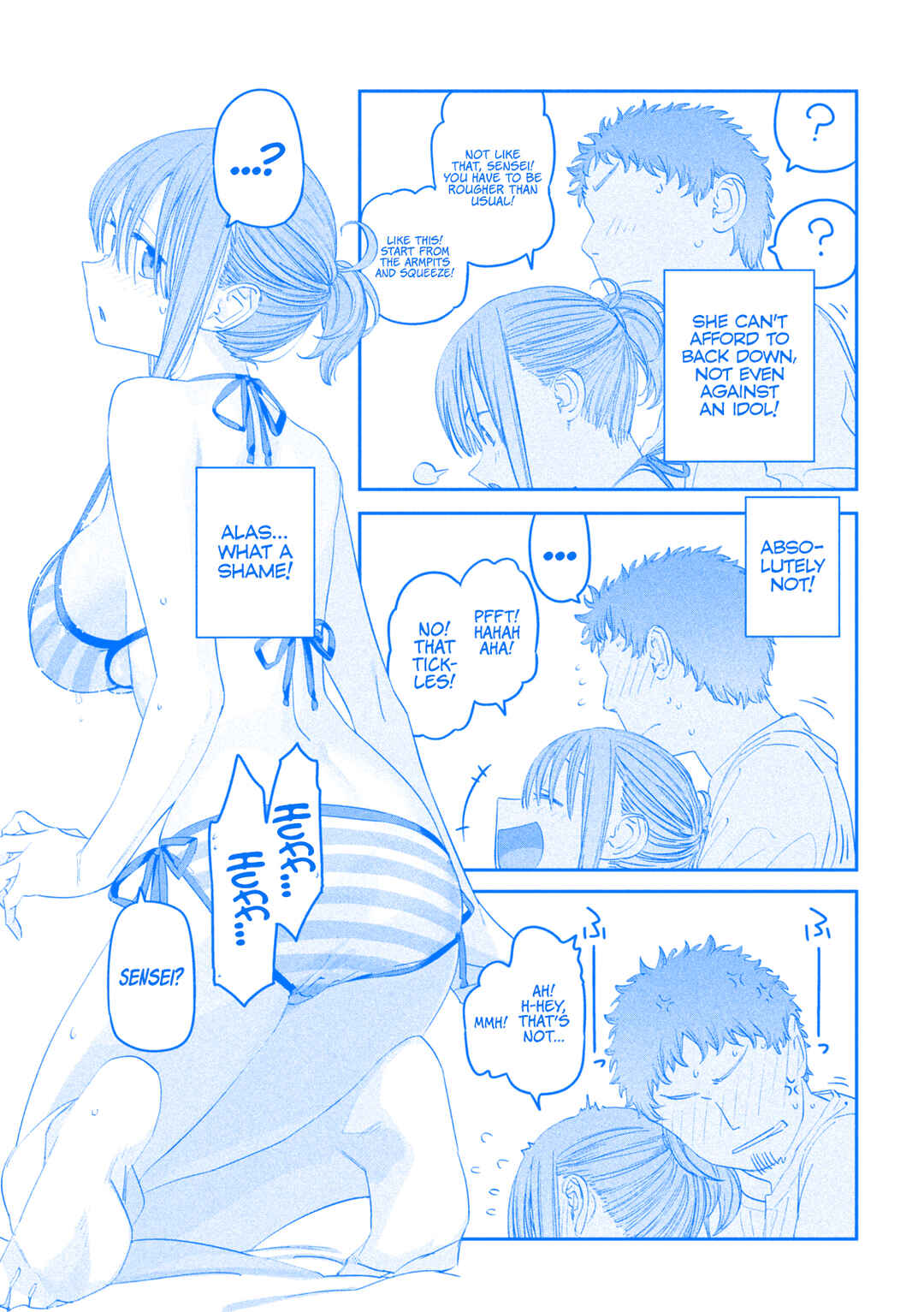 Page 12 Chapter 91 Getsuyoubi no Tawawa (Blue) (Fan Colored)