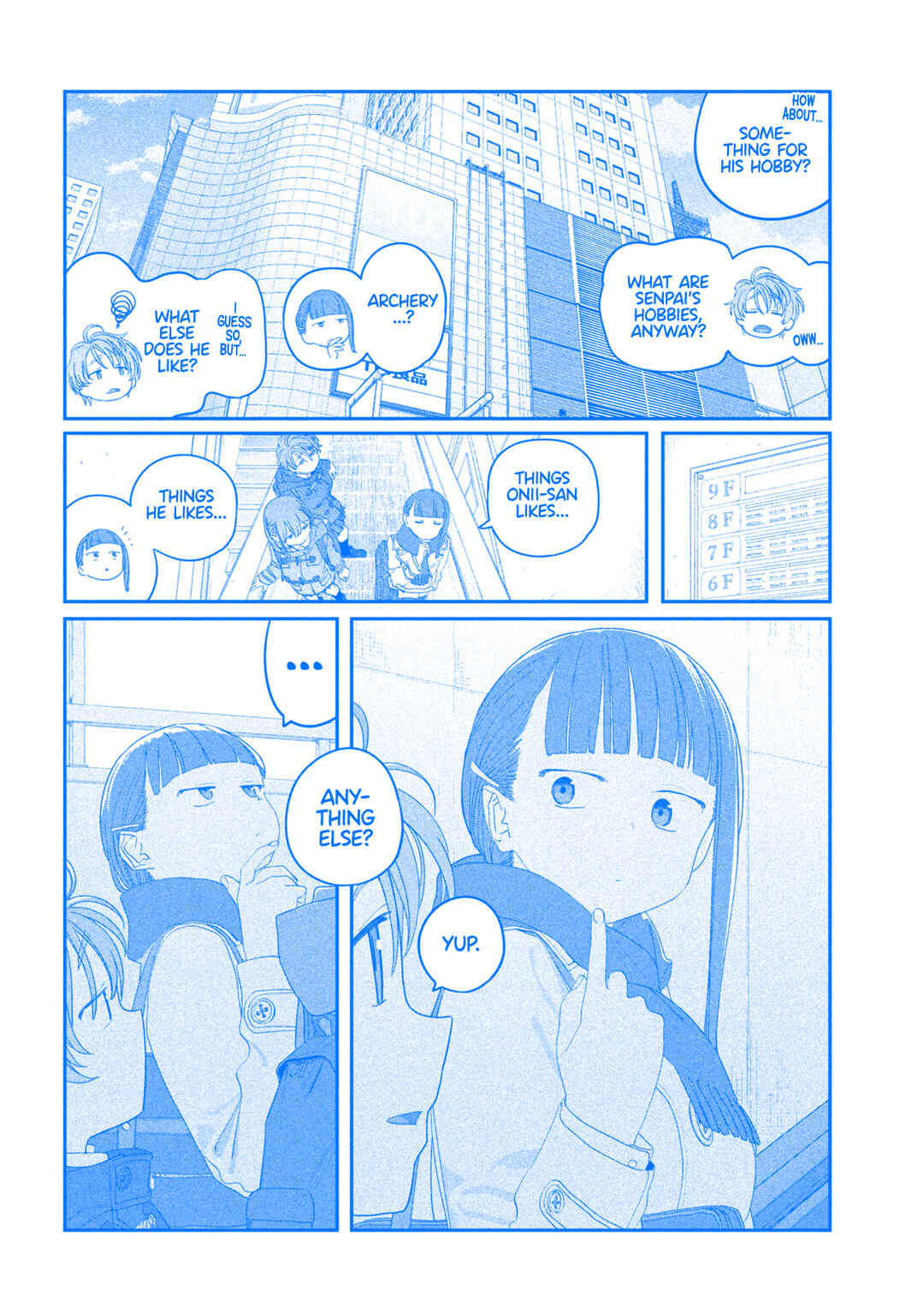 Page 5 Chapter 121 Getsuyoubi no Tawawa (Blue) (Fan Colored)