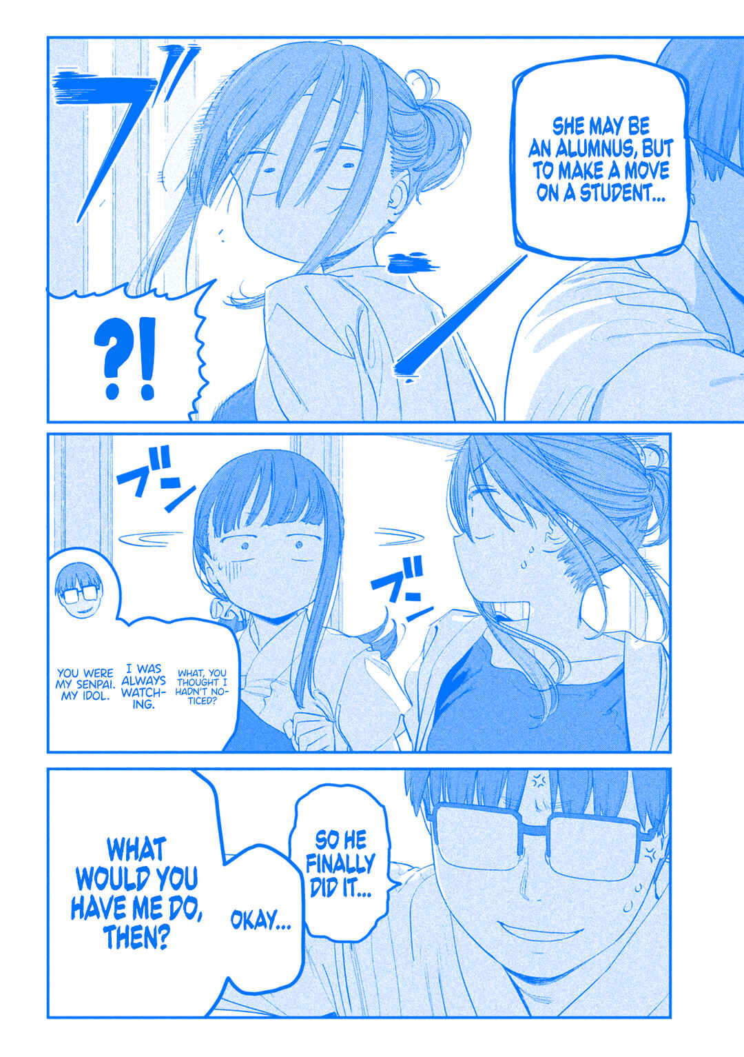 Page 9 Chapter 82 Getsuyoubi no Tawawa (Blue) (Fan Colored)