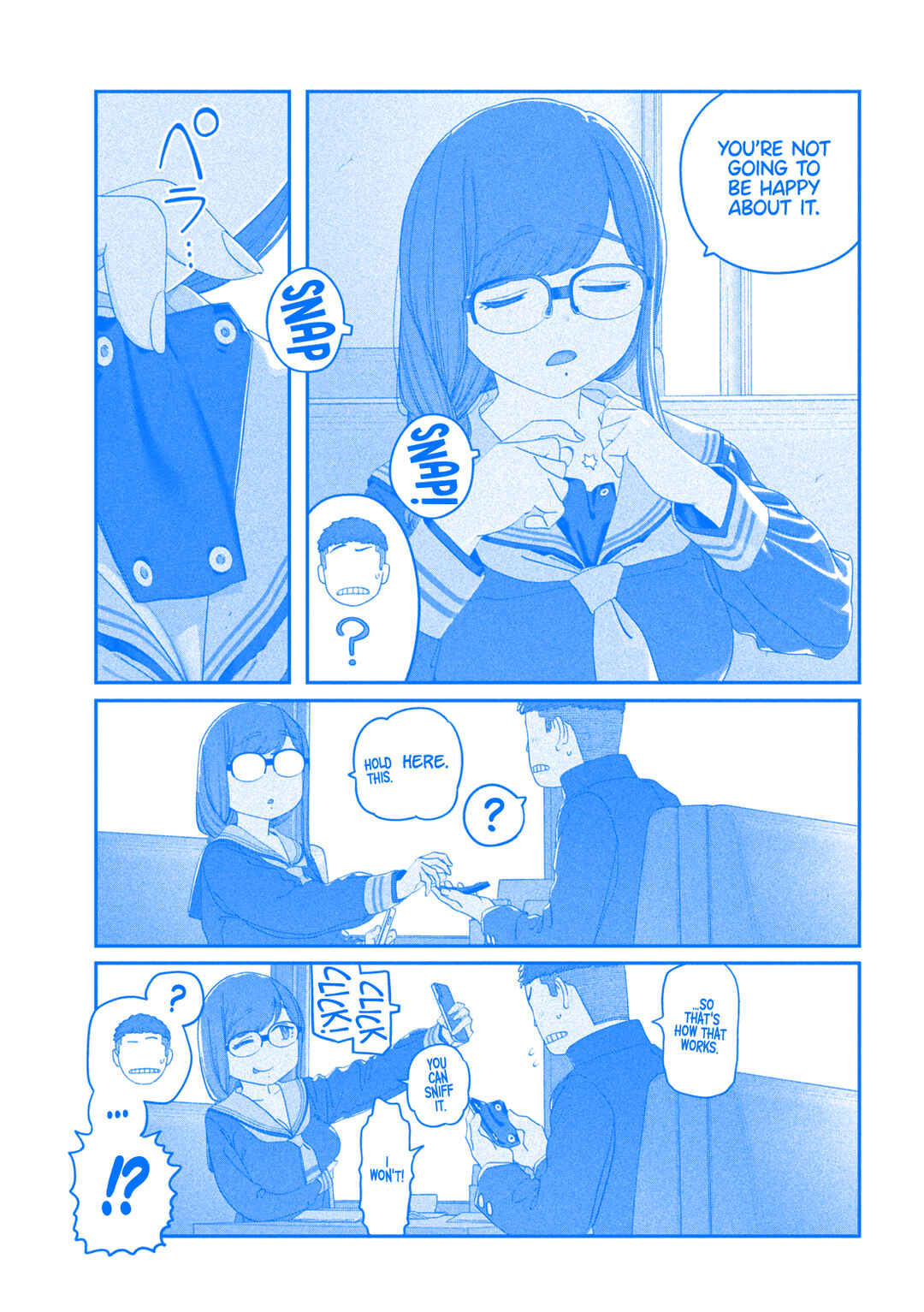 Page 12 Chapter 123 Getsuyoubi no Tawawa (Blue) (Fan Colored)