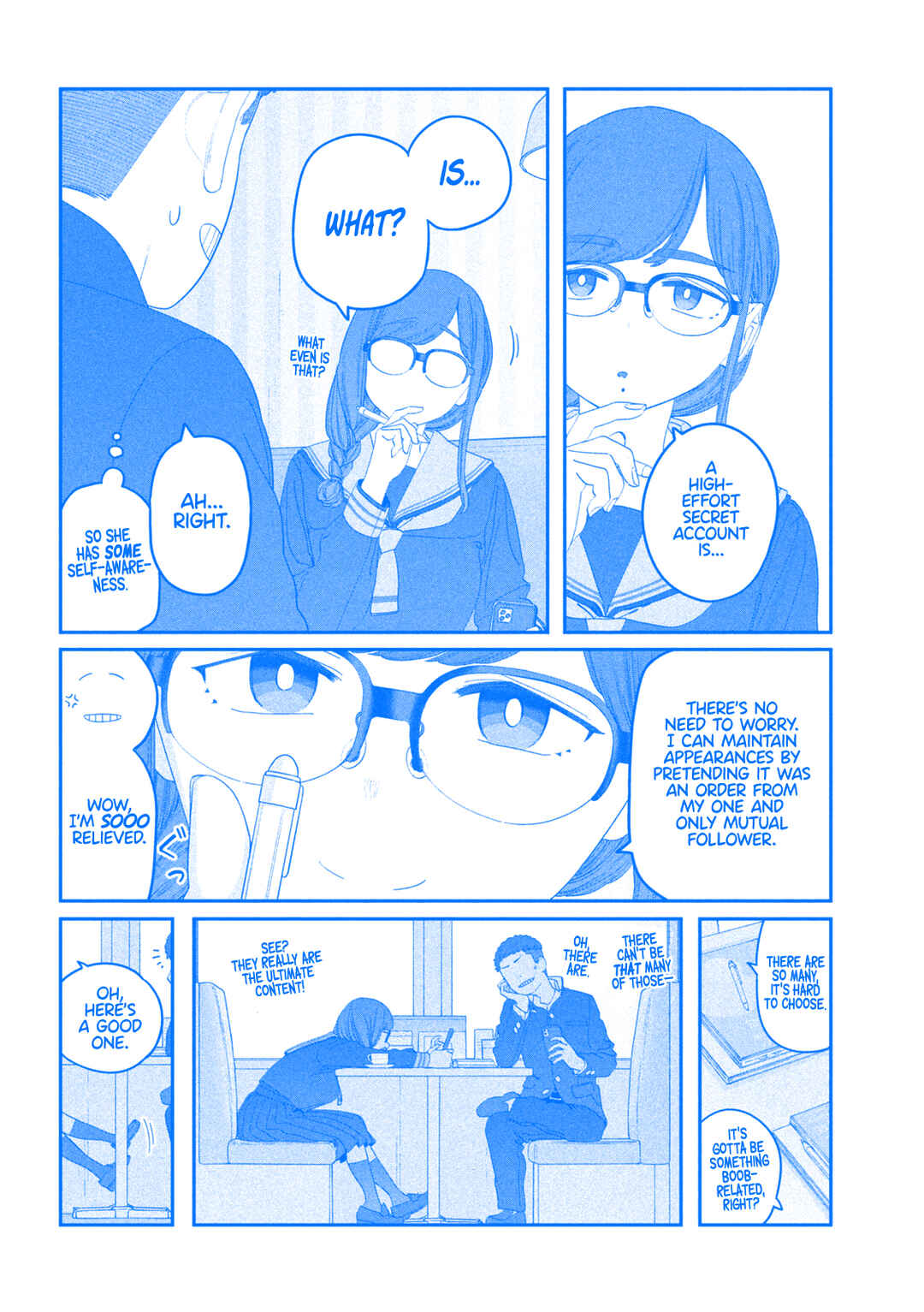 Page 7 Chapter 123 Getsuyoubi no Tawawa (Blue) (Fan Colored)