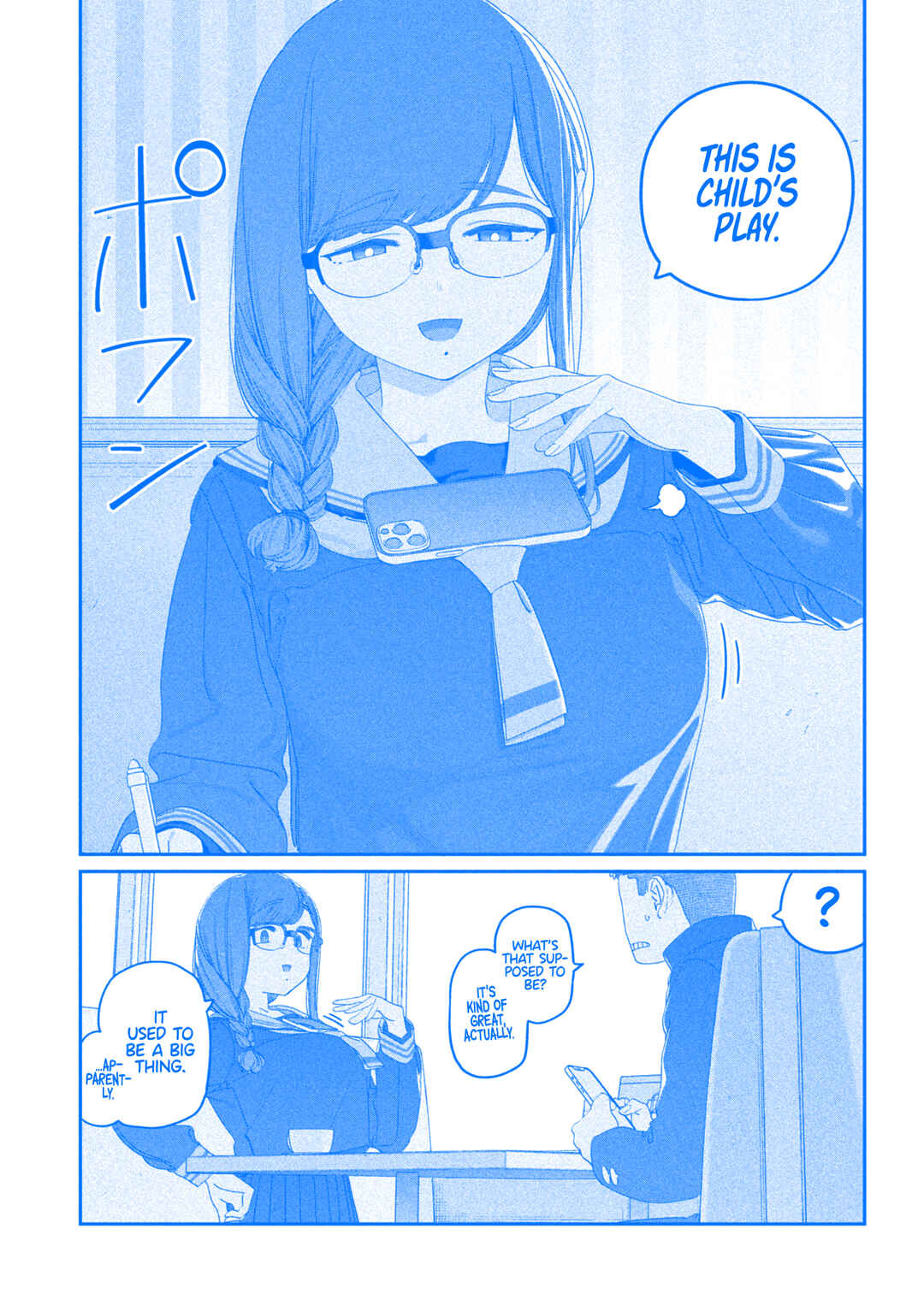 Page 8 Chapter 123 Getsuyoubi no Tawawa (Blue) (Fan Colored)