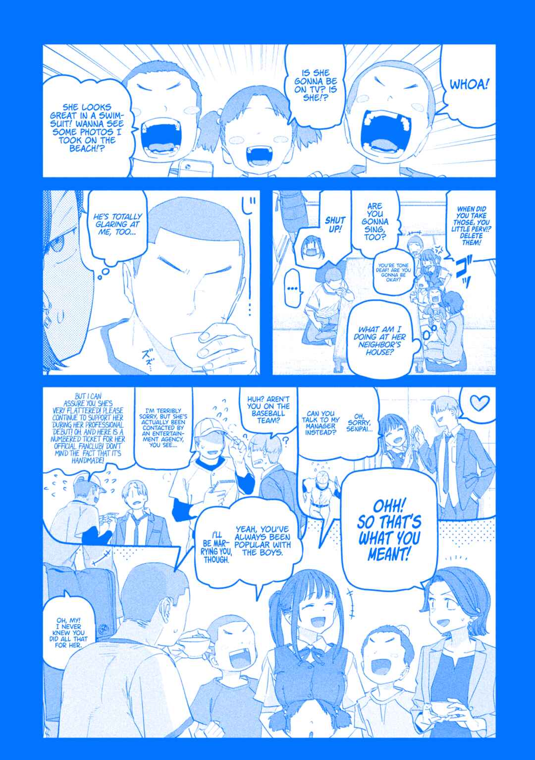 Page 6 Chapter 88 Getsuyoubi no Tawawa (Blue) (Fan Colored)