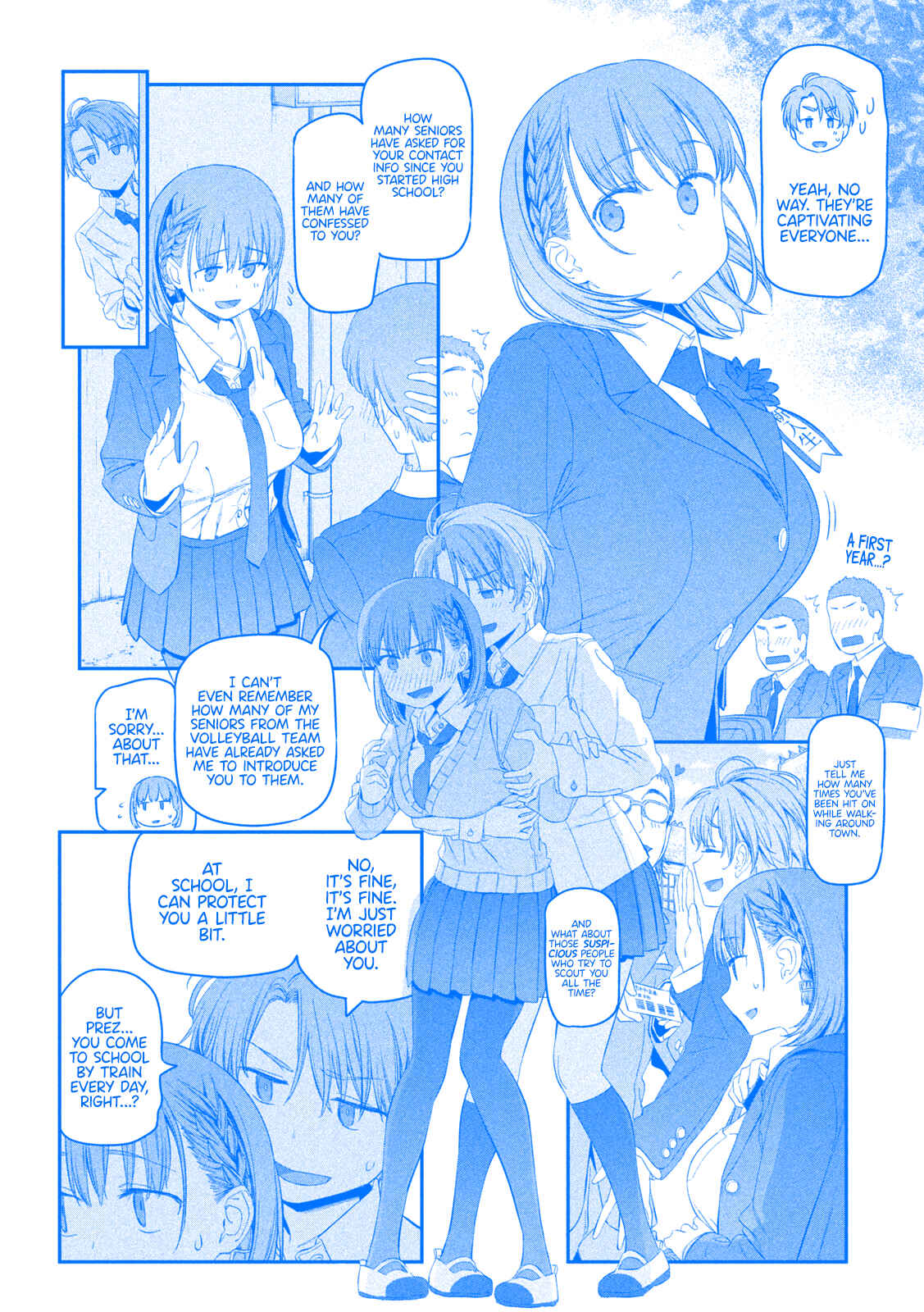 Page 10 Chapter 10 Getsuyoubi no Tawawa (Blue) (Fan Colored)