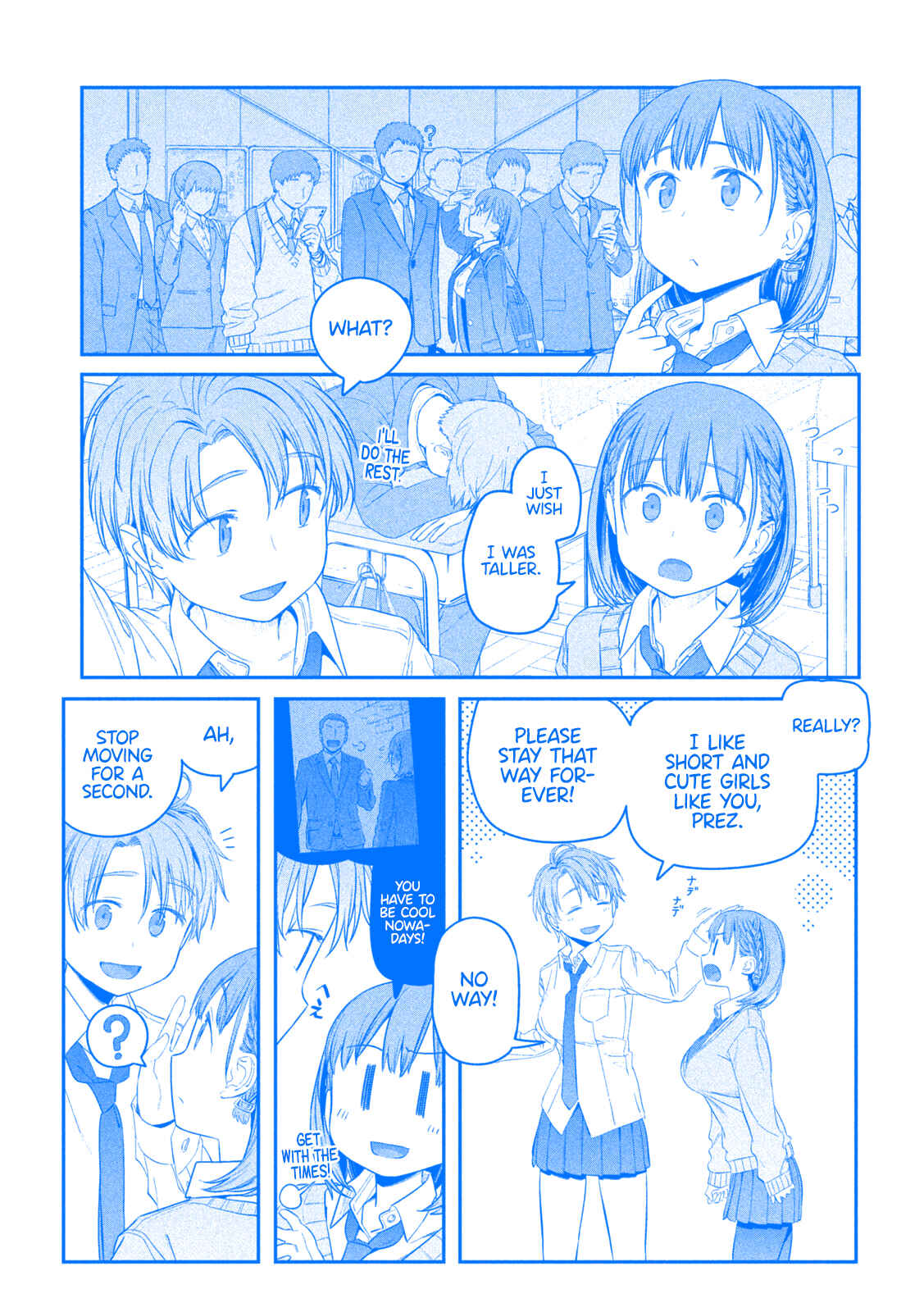 Page 5 Chapter 10 Getsuyoubi no Tawawa (Blue) (Fan Colored)