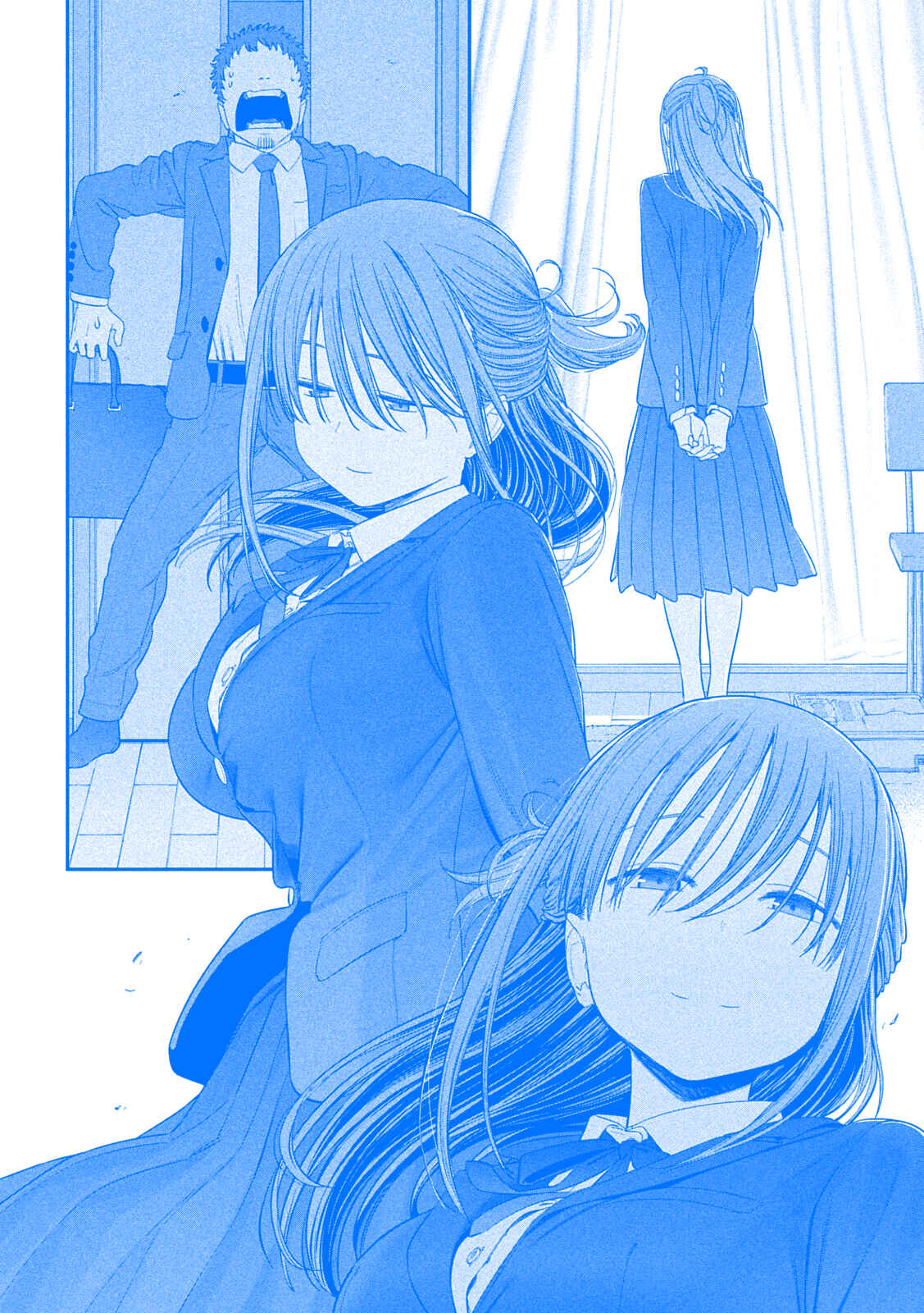 Page 8 Chapter 40 Getsuyoubi no Tawawa (Blue) (Fan Colored)