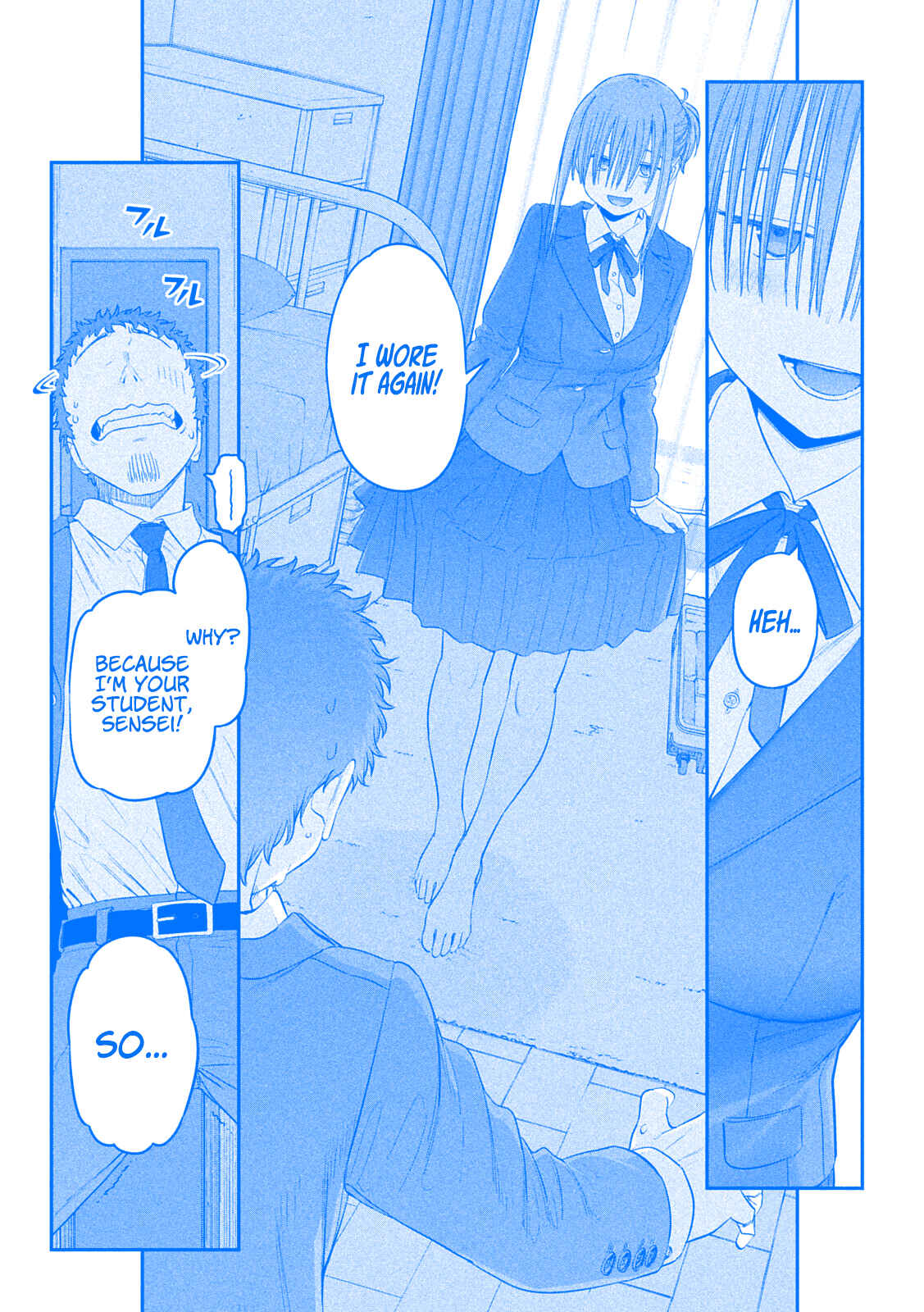 Page 9 Chapter 40 Getsuyoubi no Tawawa (Blue) (Fan Colored)