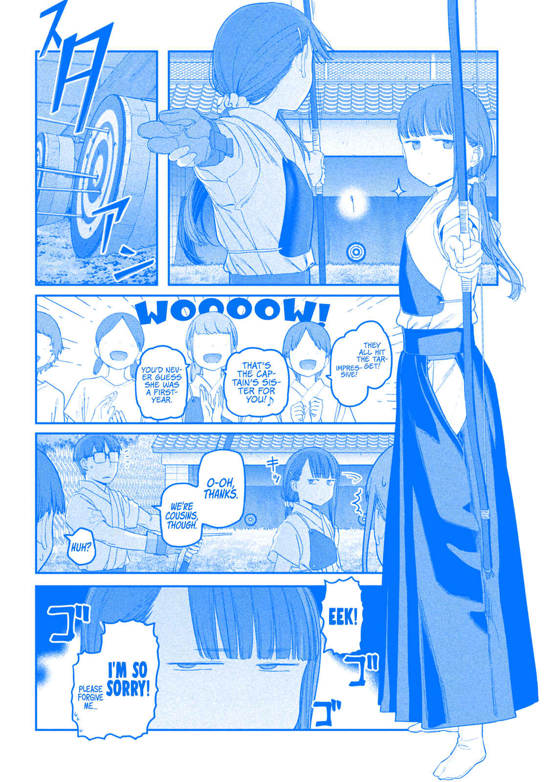 Page 2 Chapter 50 Getsuyoubi no Tawawa (Blue) (Fan Colored)