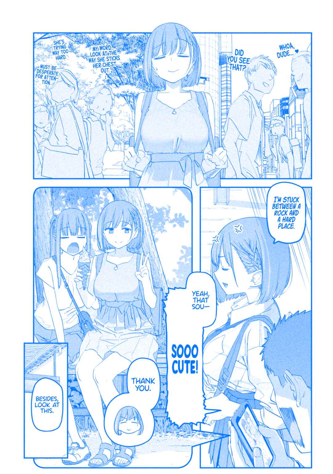 Page 10 Chapter 89 Getsuyoubi no Tawawa (Blue) (Fan Colored)