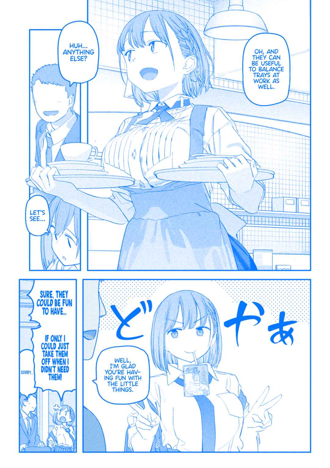 Page 8 Chapter 89 Getsuyoubi no Tawawa (Blue) (Fan Colored)
