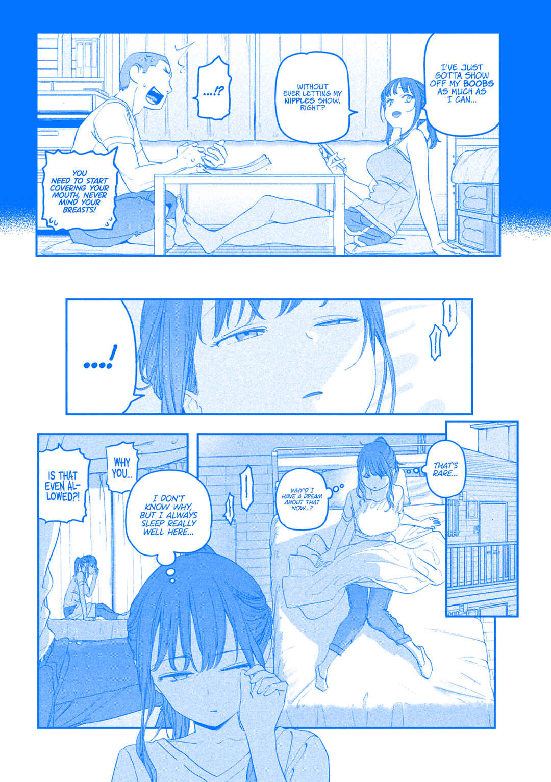 Page 3 Chapter 78 Getsuyoubi no Tawawa (Blue) (Fan Colored)