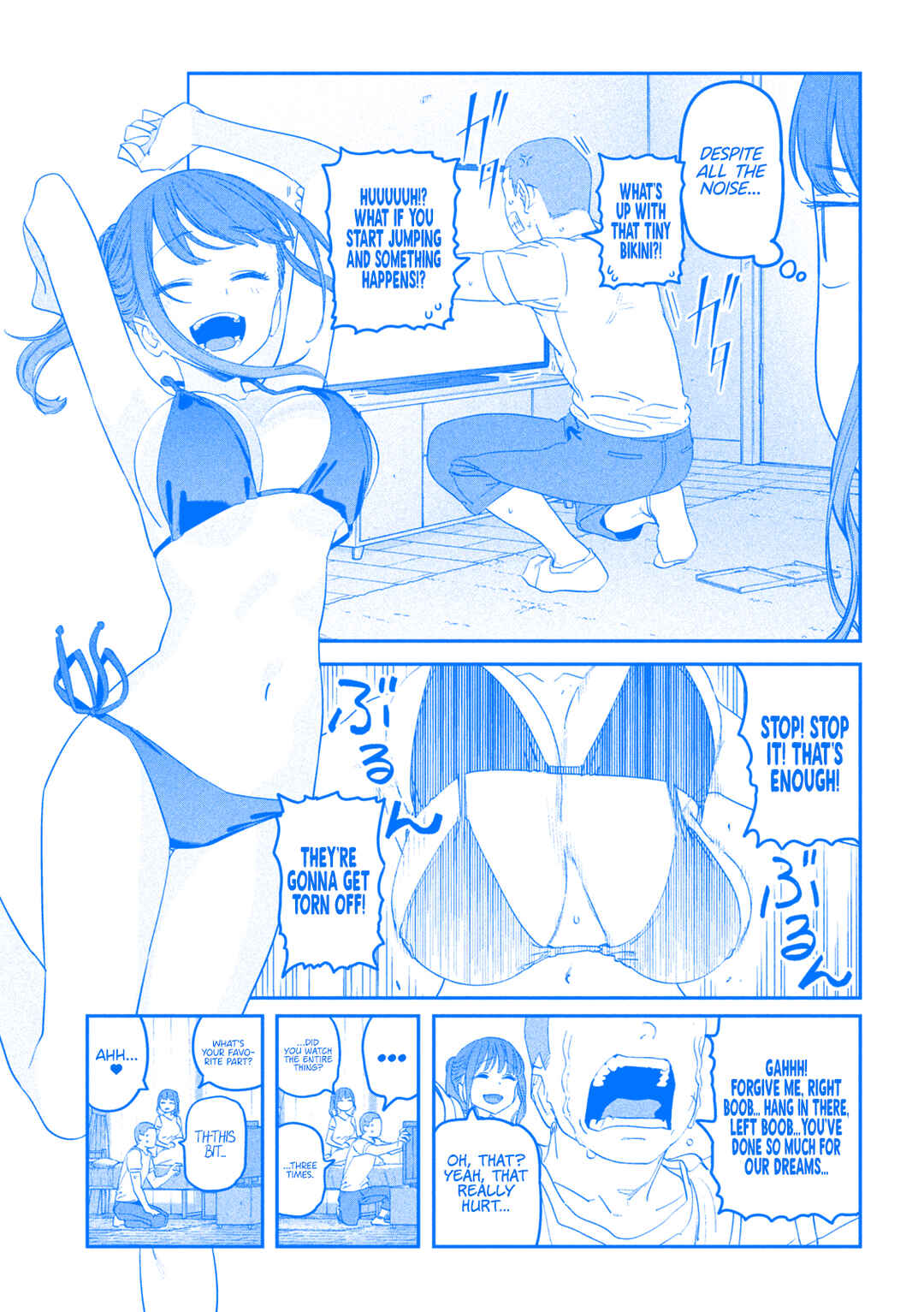 Page 4 Chapter 78 Getsuyoubi no Tawawa (Blue) (Fan Colored)