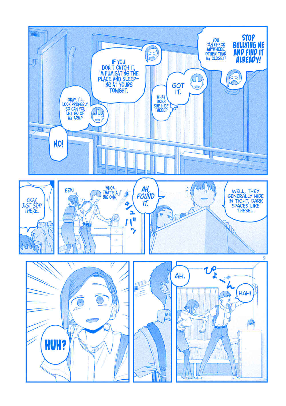 Page 9 Chapter 55 Getsuyoubi no Tawawa (Blue) (Fan Colored)