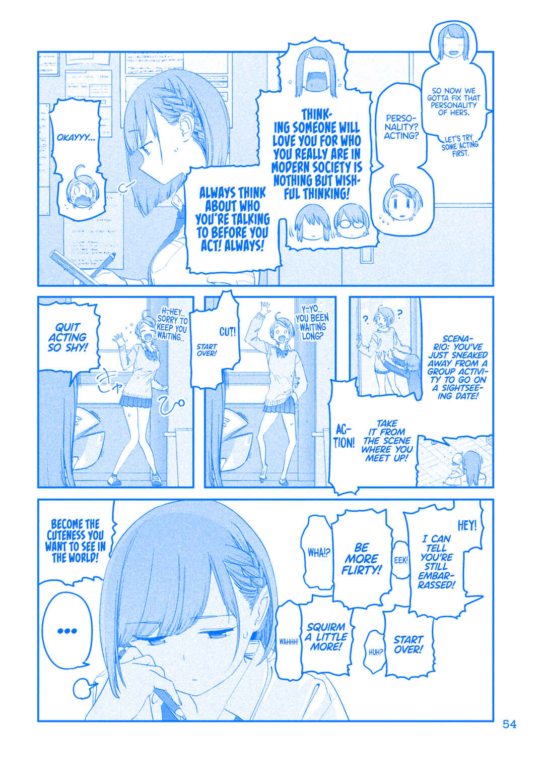 Page 5 Chapter 97 Getsuyoubi no Tawawa (Blue) (Fan Colored)