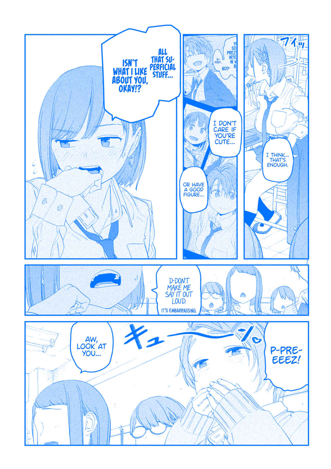 Page 8 Chapter 97 Getsuyoubi no Tawawa (Blue) (Fan Colored)