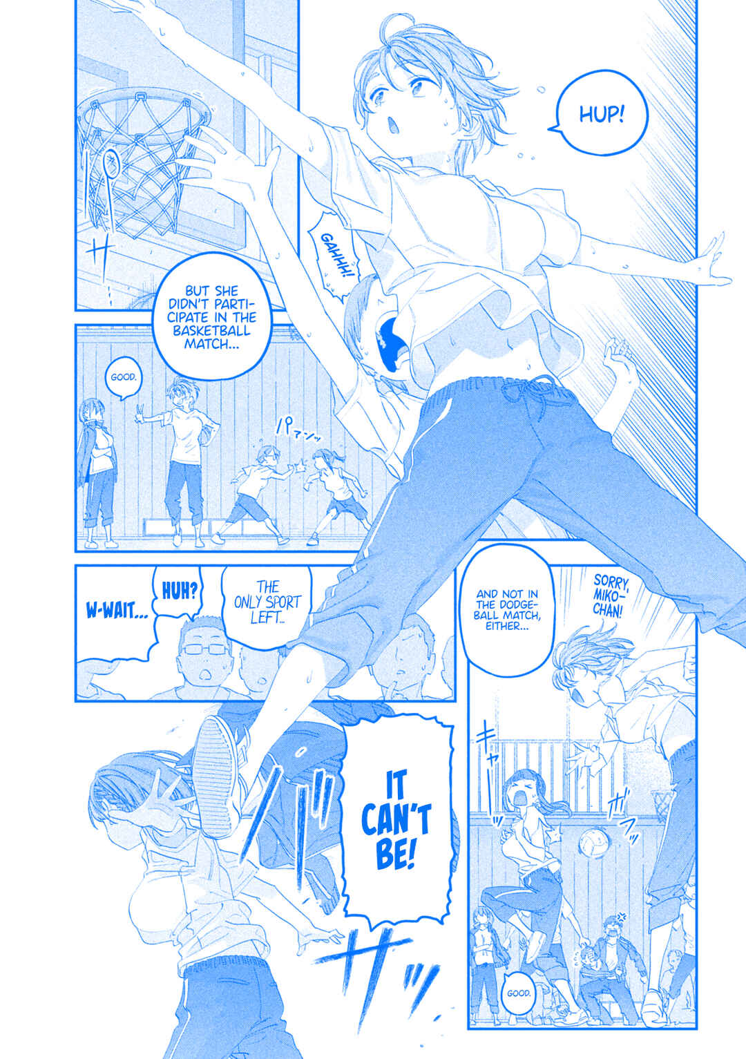 Page 12 Chapter 105 Getsuyoubi no Tawawa (Blue) (Fan Colored)