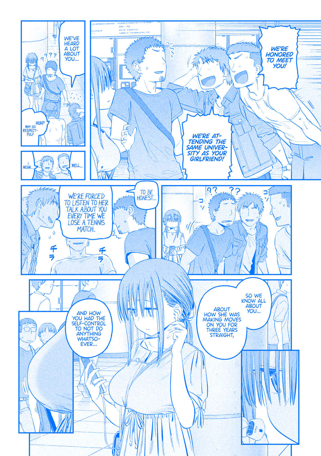 Page 10 Chapter 46 Getsuyoubi no Tawawa (Blue) (Fan Colored)