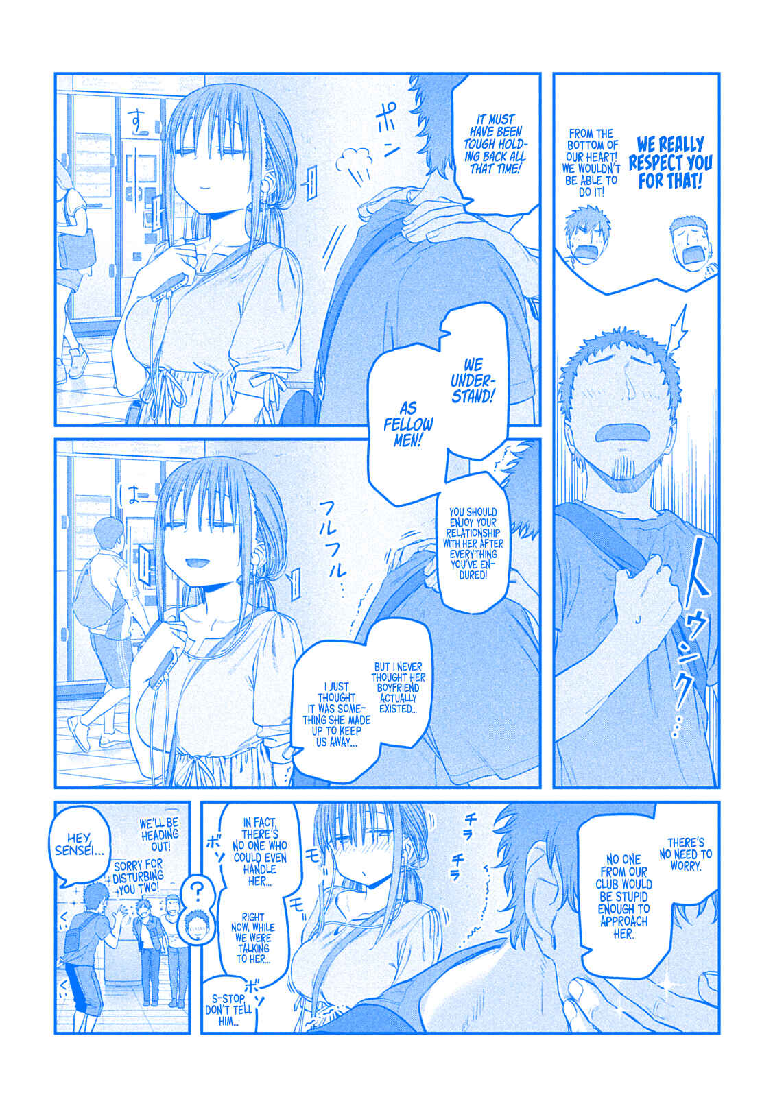 Page 11 Chapter 46 Getsuyoubi no Tawawa (Blue) (Fan Colored)