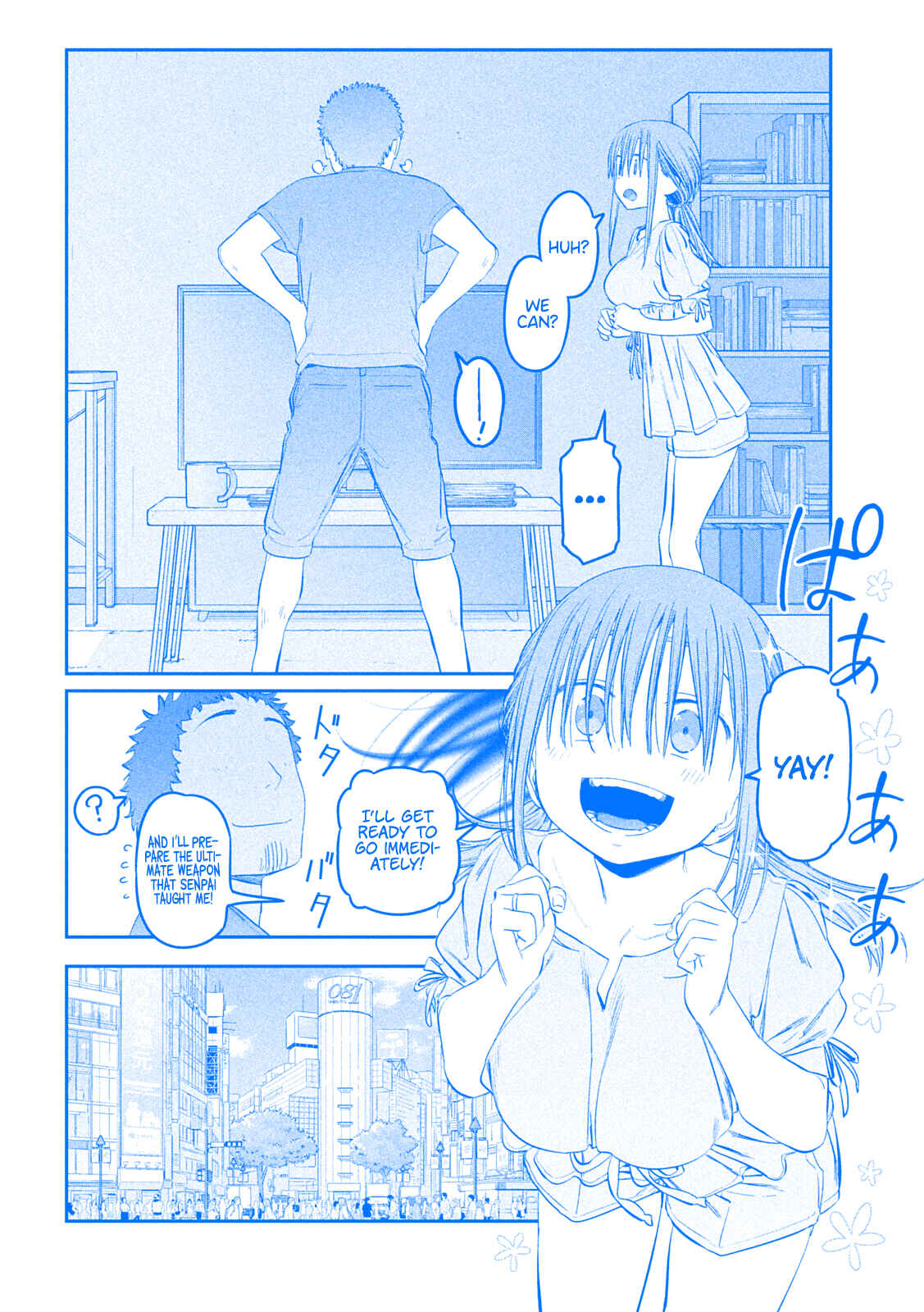 Page 6 Chapter 46 Getsuyoubi no Tawawa (Blue) (Fan Colored)