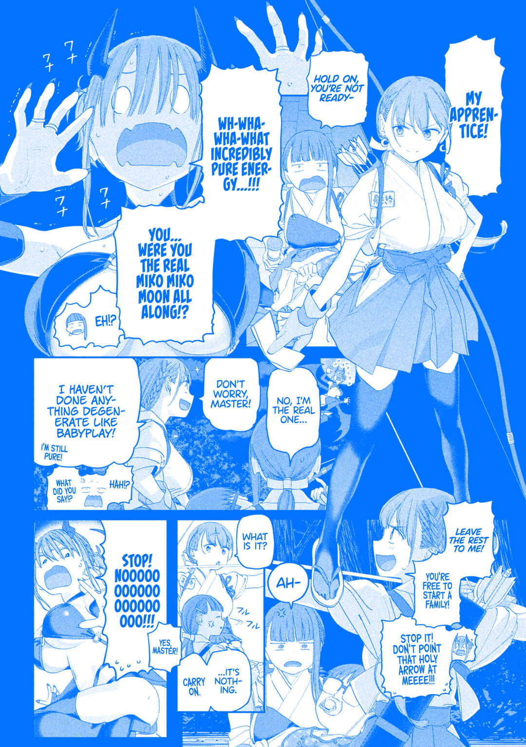 Page 8 Chapter 124 Getsuyoubi no Tawawa (Blue) (Fan Colored)