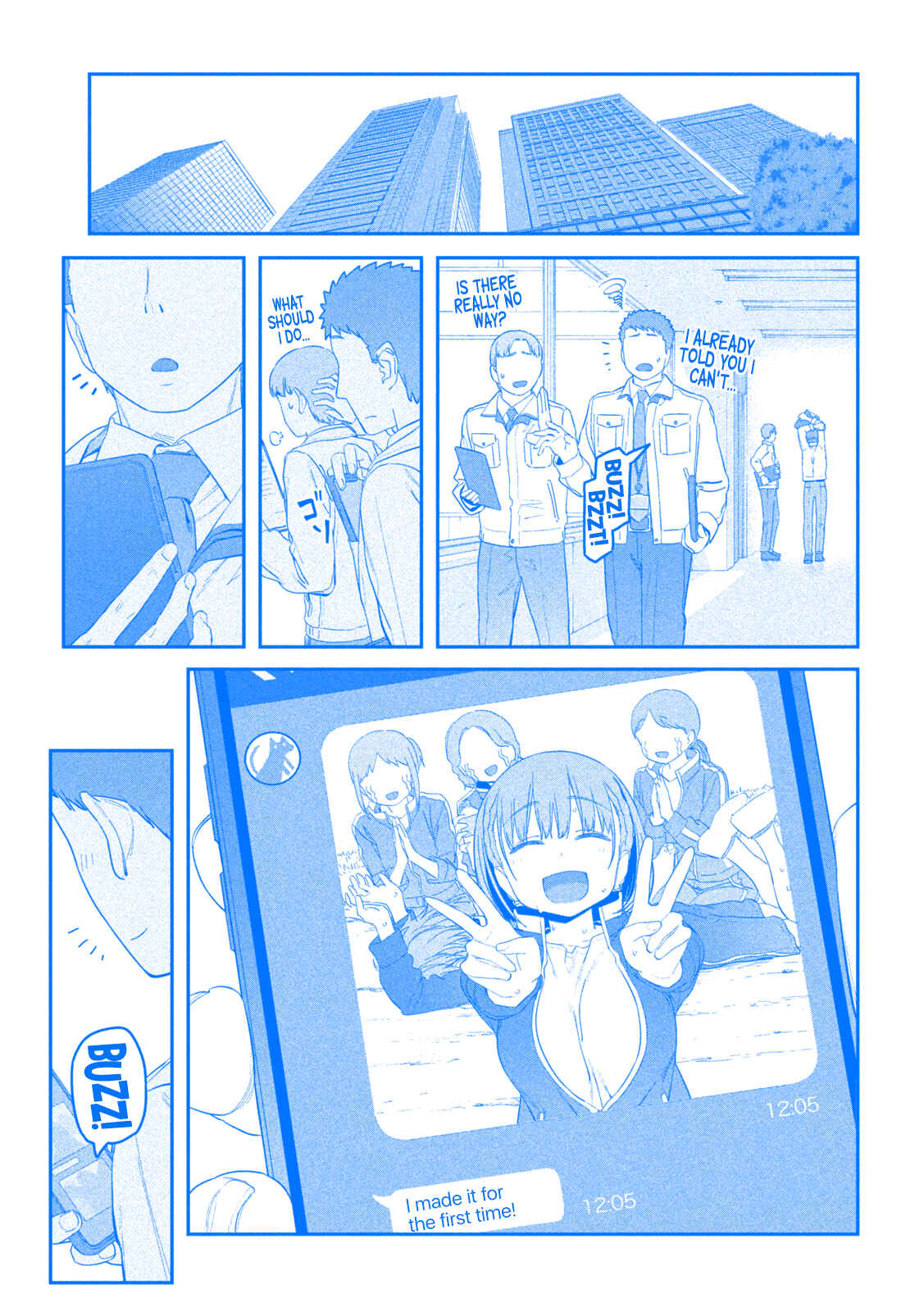 Page 14 Chapter 21 Getsuyoubi no Tawawa (Blue) (Fan Colored)