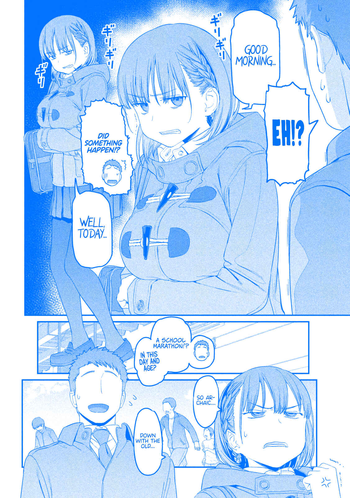 Page 3 Chapter 21 Getsuyoubi no Tawawa (Blue) (Fan Colored)