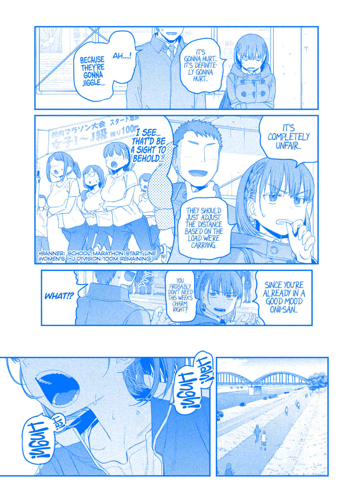 Page 4 Chapter 21 Getsuyoubi no Tawawa (Blue) (Fan Colored)