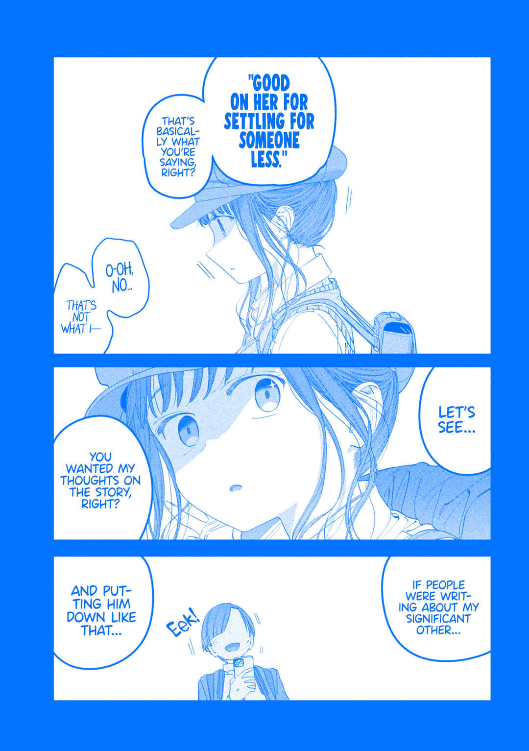 Page 12 Chapter 96 Getsuyoubi no Tawawa (Blue) (Fan Colored)