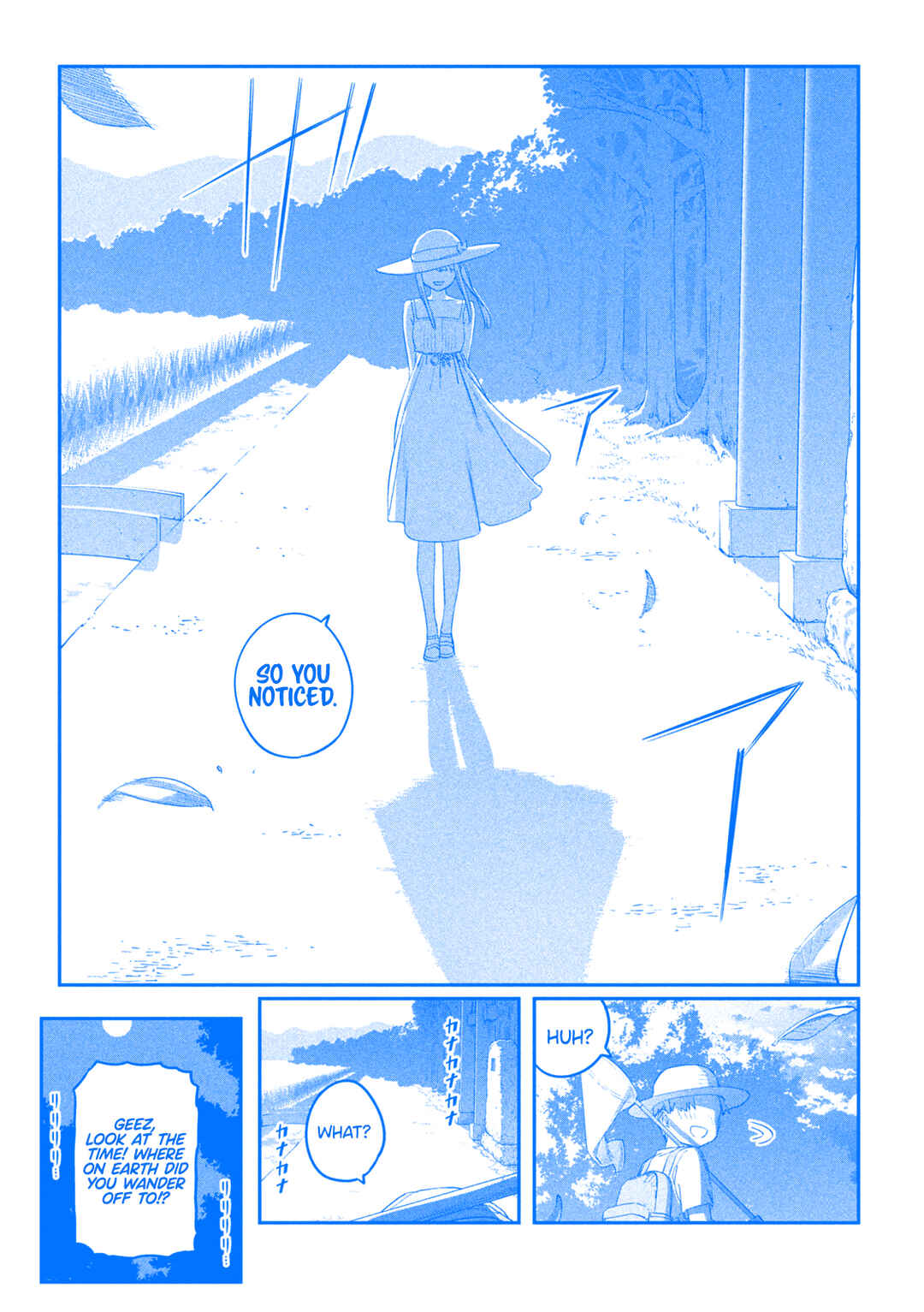 Page 12 Chapter 69 Getsuyoubi no Tawawa (Blue) (Fan Colored)